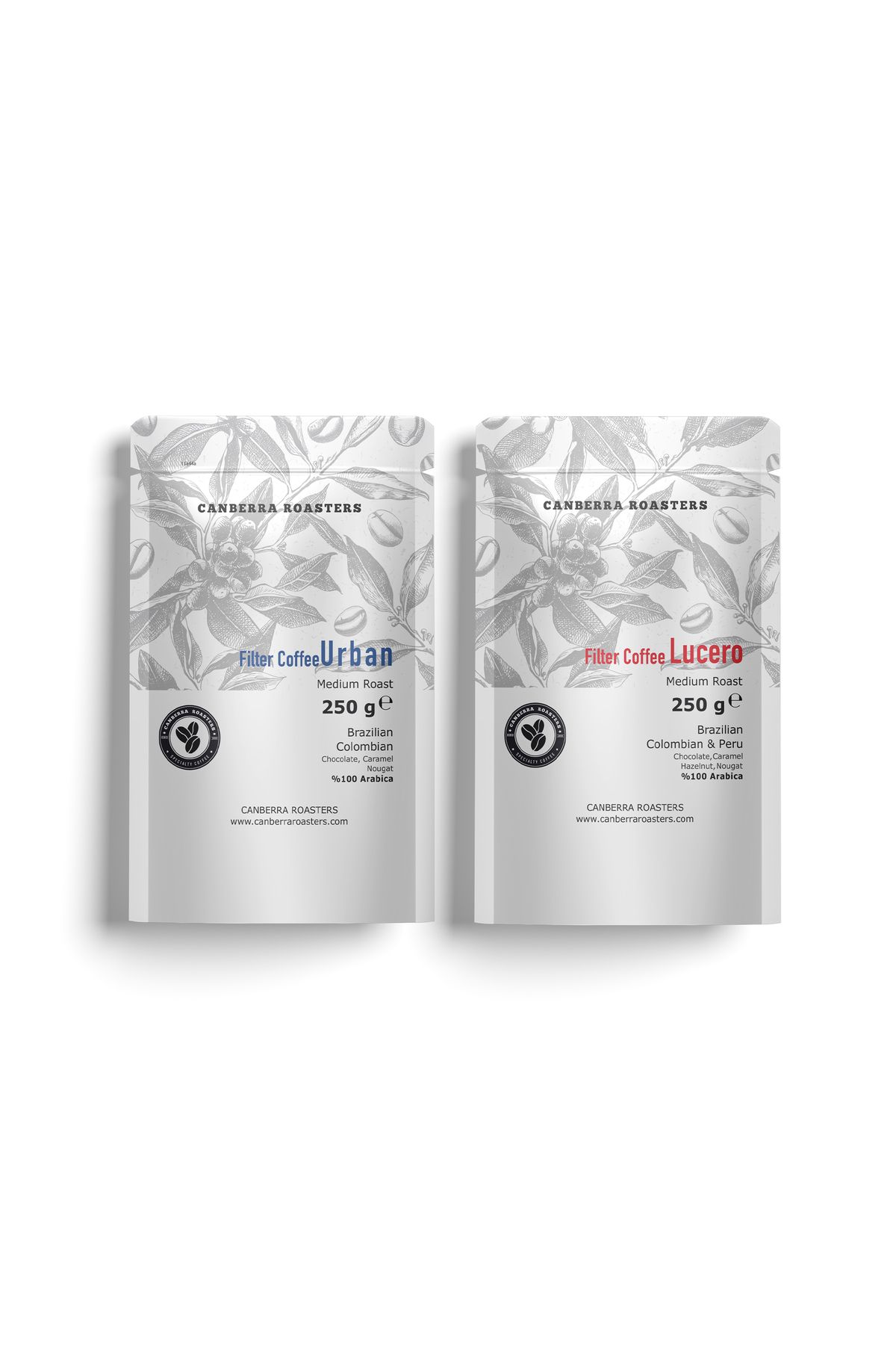 Canberra Roasters Canberra 2'li Paket Medium Roast – Filtre Kahve 250 gr x2