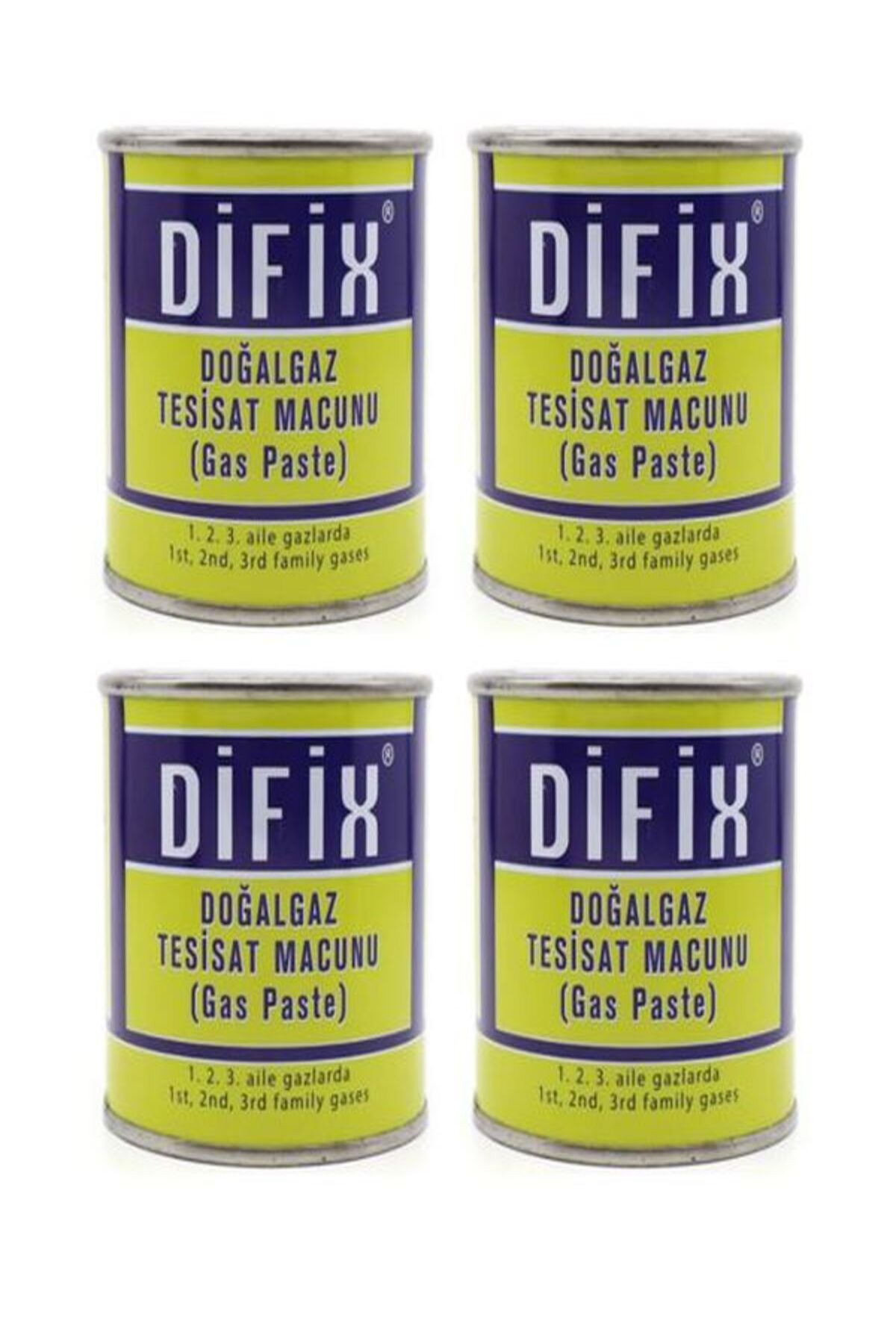 DİFİX DOĞALGAZ MACUNU 350 GR 4 ADET