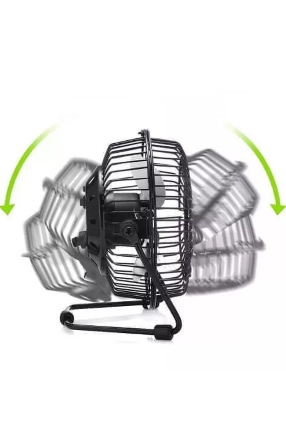 electroawm Metal Büyük Boy Usb Pc Masaüstü Araç Pervane Large Vantilatör Fan