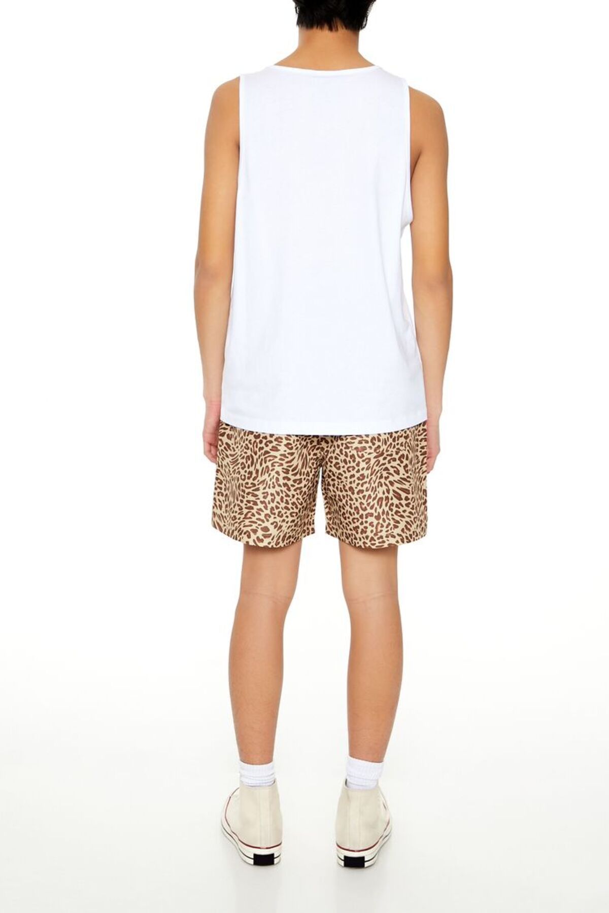 Forever 21 Leopar Desenli Deniz Şortu