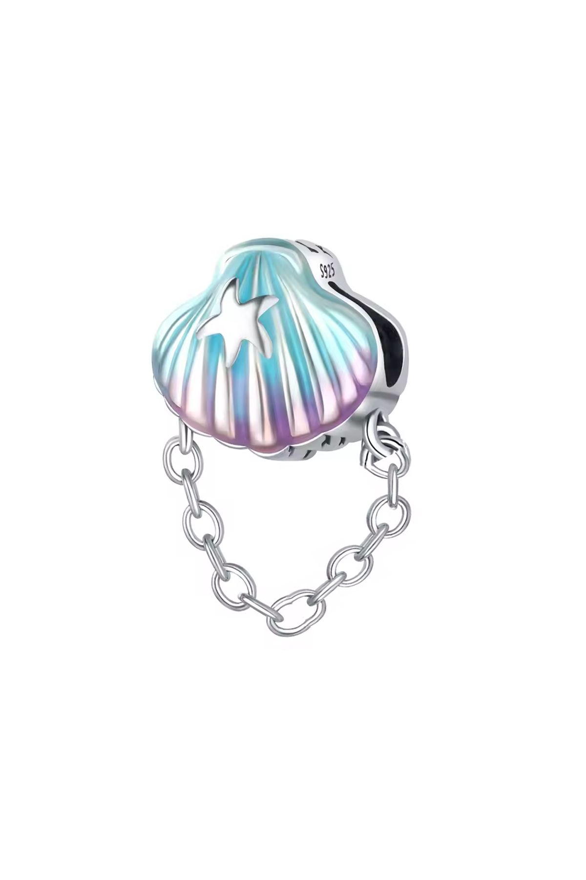 Fubena İstiridye Zincirli Charm