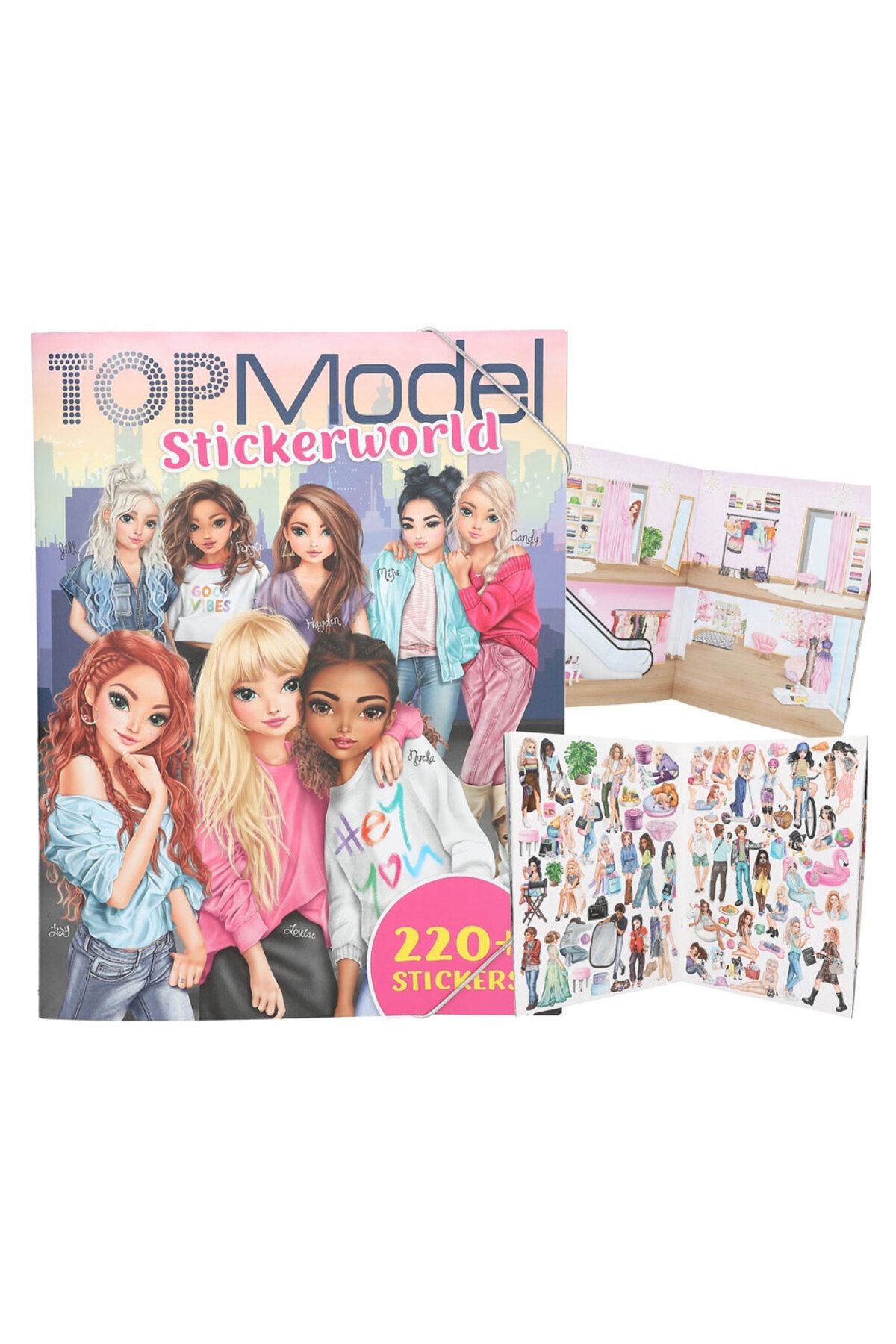 Top Model Parti Çıkartma Dünyası 13423
