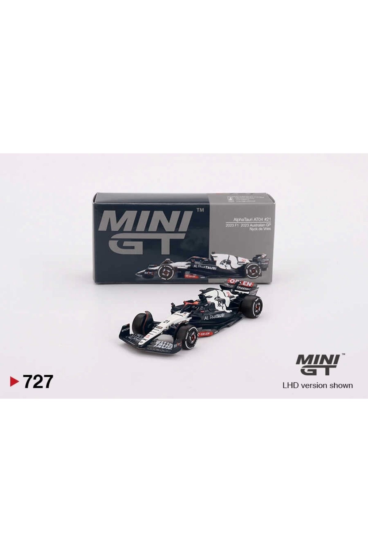 mini gt 1/64 Alphatauri At04 Nyck De Vries 2023 F1 2023 Australian Gp