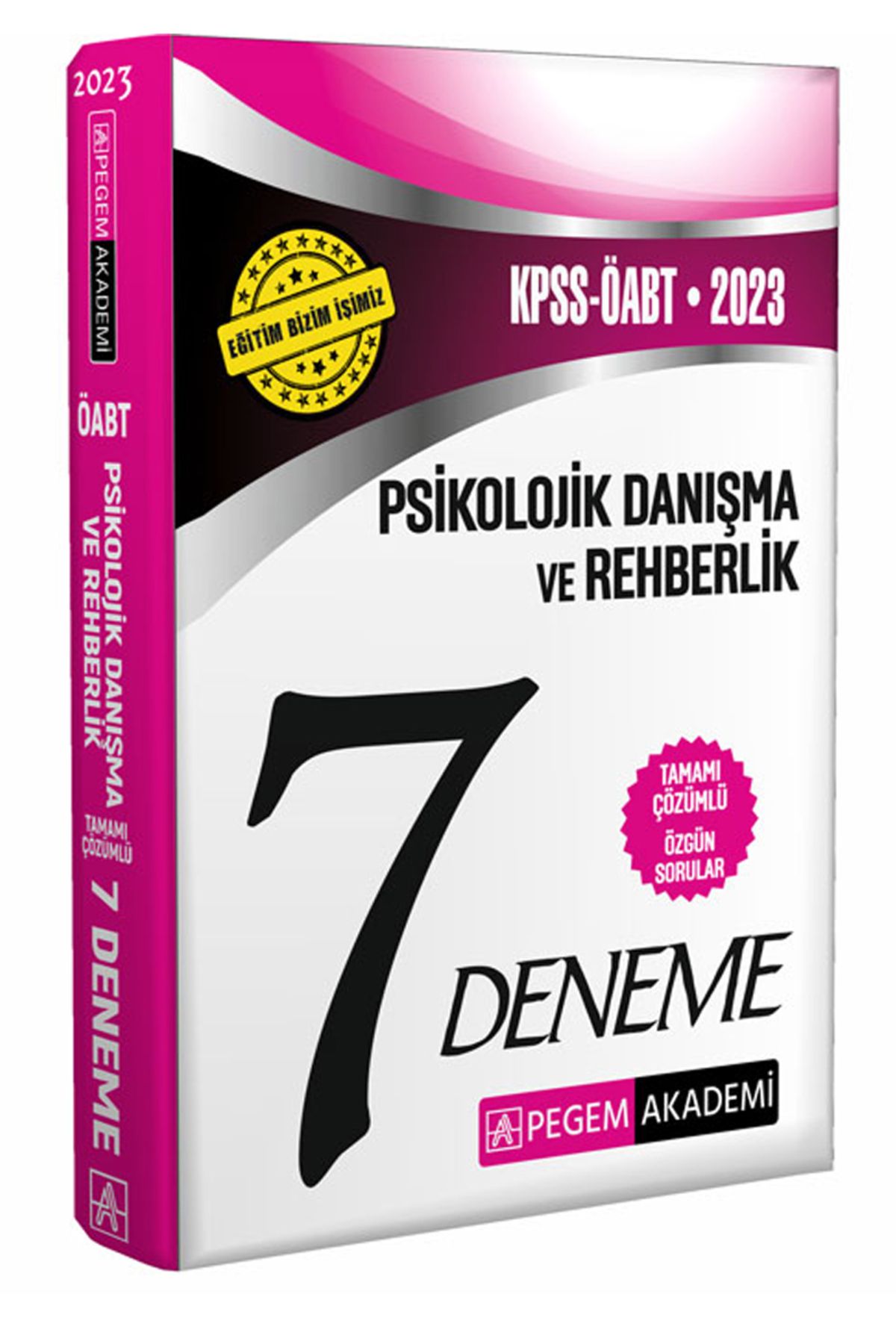 Pegem Akademi Yayıncılık 2023 KPSS ÖABT Psikolojik Danışma ve Rehberlik Öğretmenliği 7 Deneme