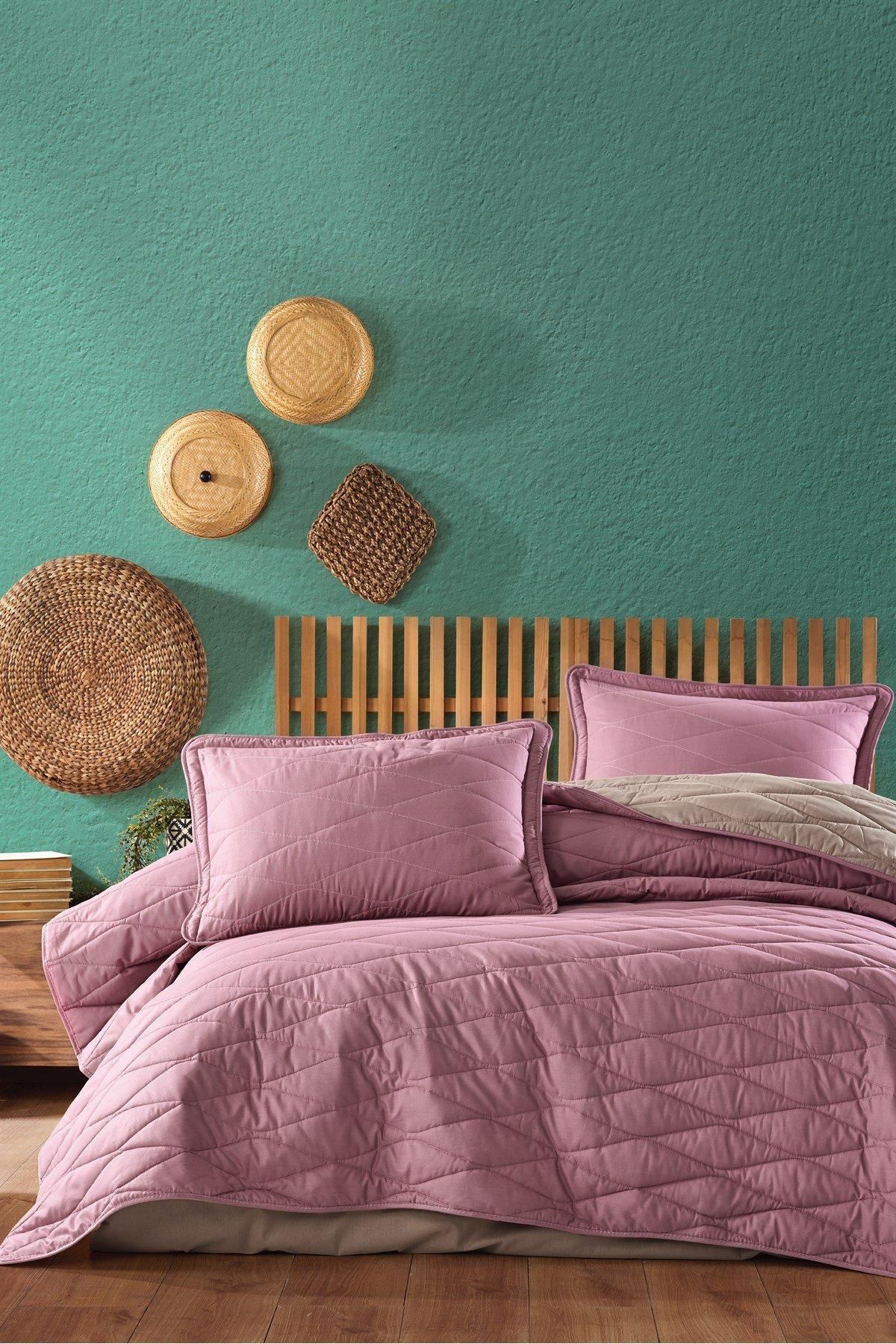 ROYAM Clasy %100 Pamuk Çift Kişilik Yatak Örtüsü Seti Lorna 260 x 240