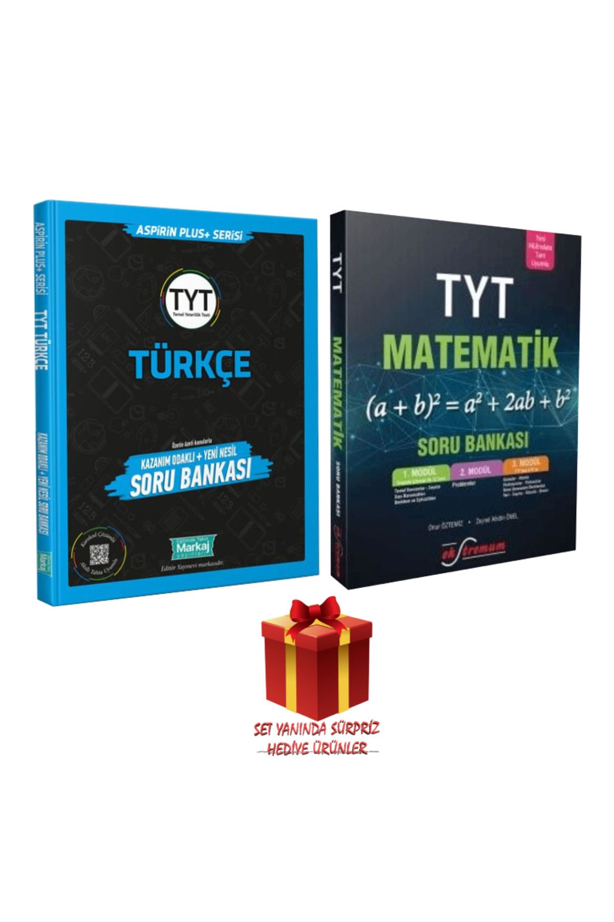 Panem Yayınları Markaj TYT Türkçe Soru Bankası+ Ekstremum TYT Matematik Soru Bankası 3 Modüllü+ Sürpriz Hediye