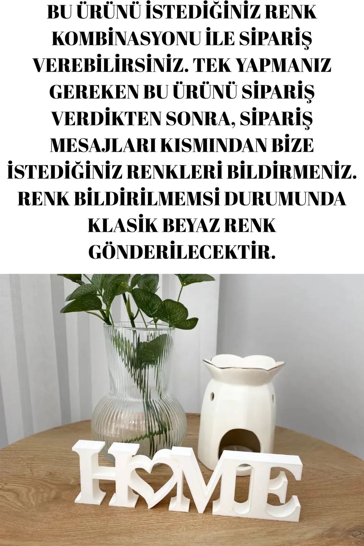 Cochines Home Yazılı Kişiye Özel Üretim Dekoratif Biblo Masaüstü Dekor - Beyaz 22 Cm x 6 Cm.-Sağlıklı PETG
