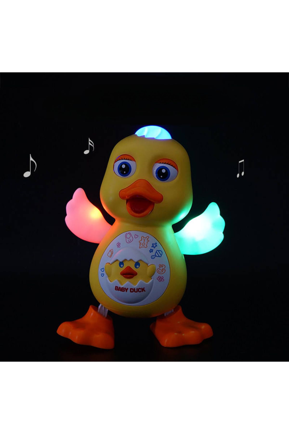 LUDIRO-Ratusca Interactiva Dansatoare, Canta, Misca Ochii, Se Deplaseaza, Lumini Led, Aripi Mobile 5