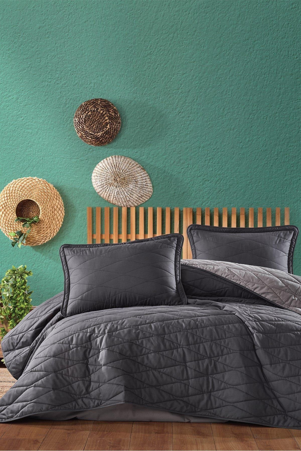 ROYAM Clasy %100 Pamuk Çift Kişilik Yatak Örtüsü Seti Lorna 260 x 240