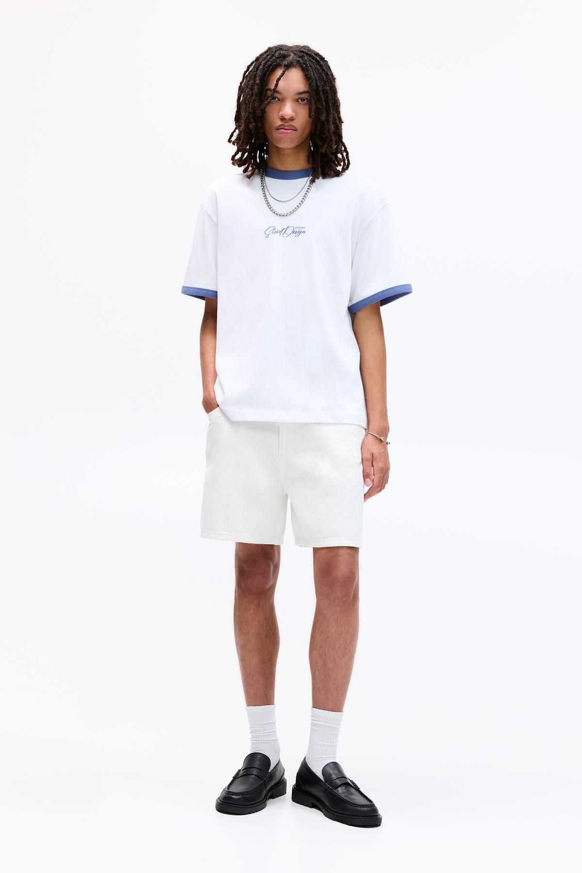 Pull & Bear Denim bermuda
