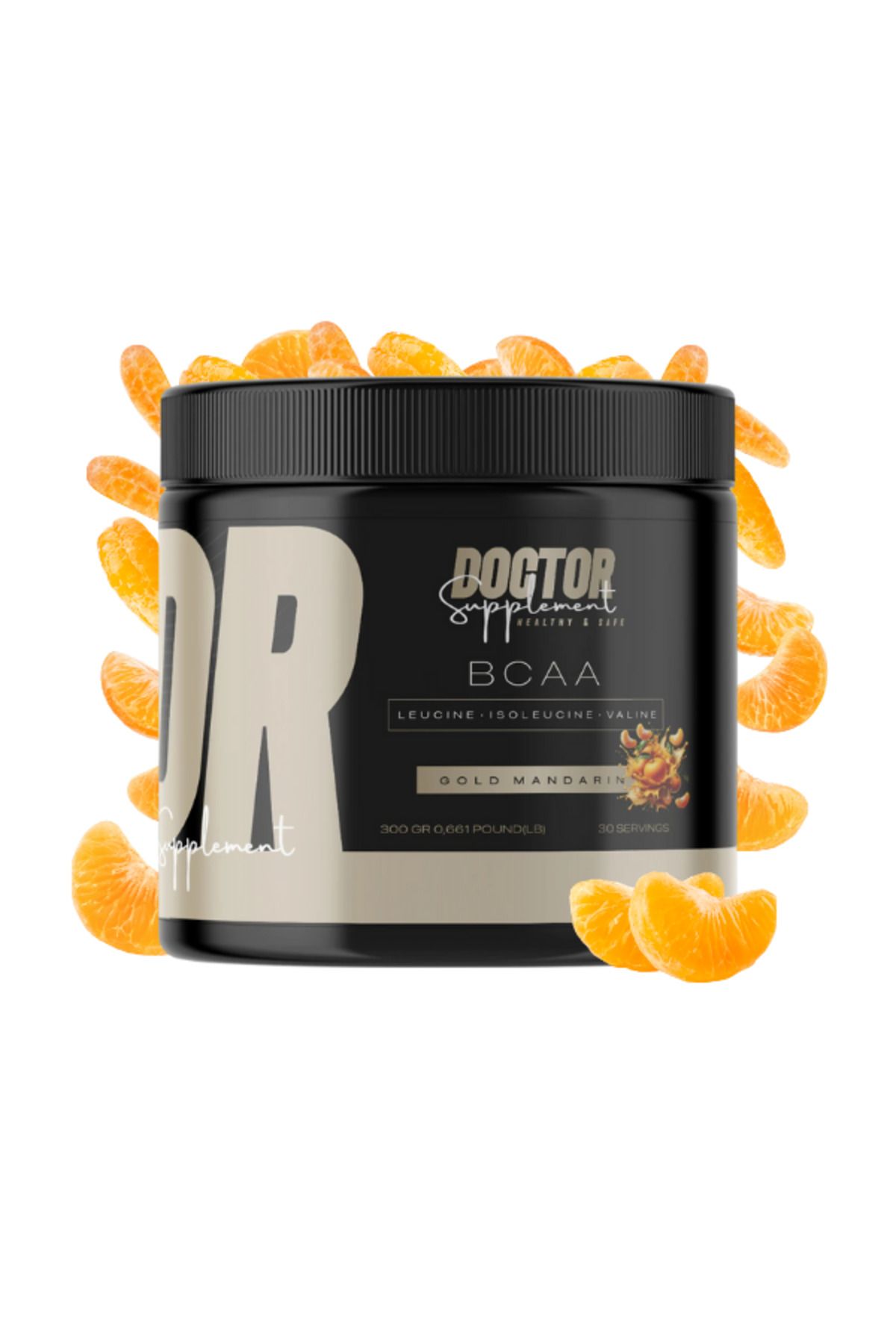 DR SUPPLEMENT GOLDEN BCAA 300 GRAM 30 SERVİS MANDALİNA AROMALI Amino Asit