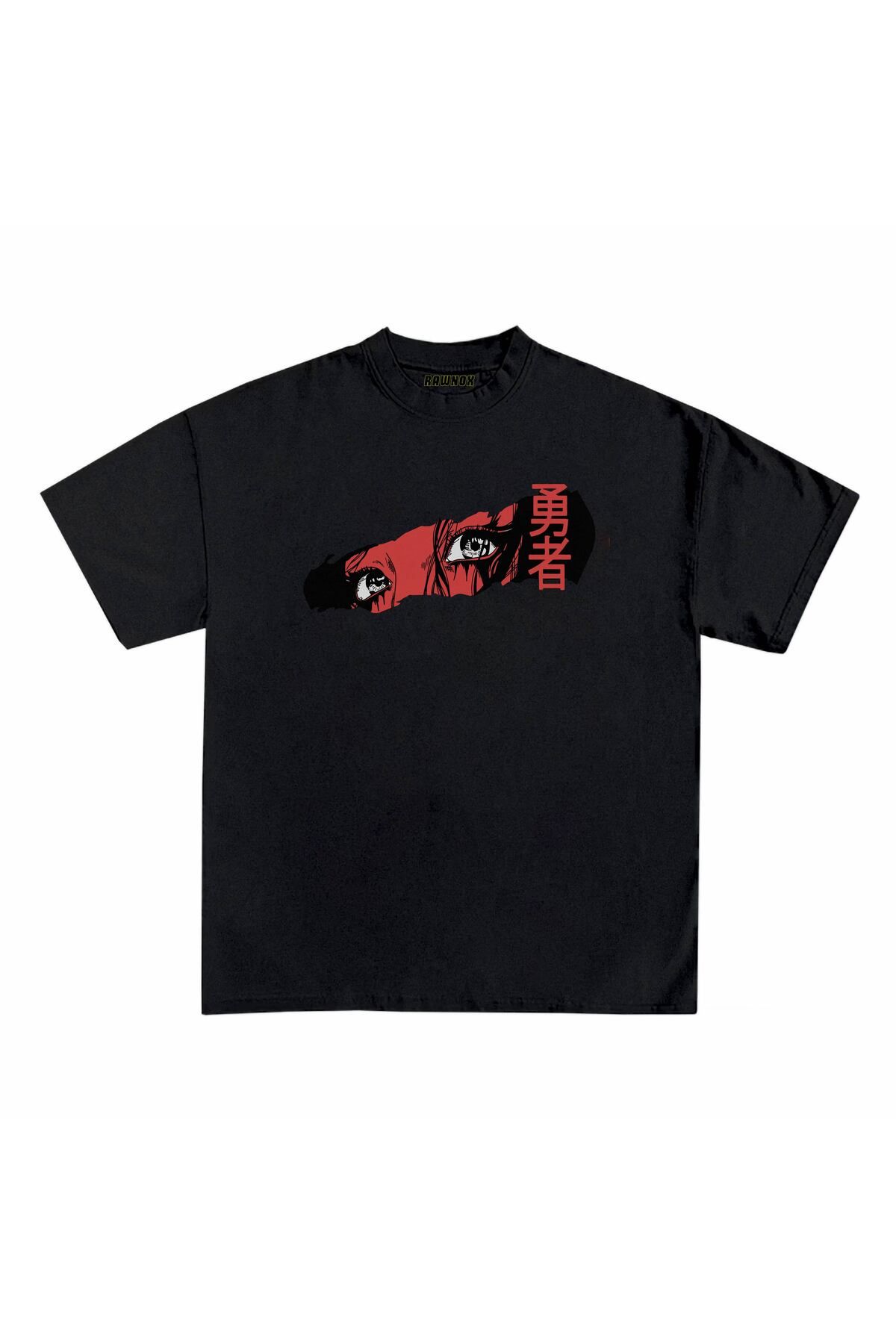 RawNox Unisex Bol Kalıp Anime Girl Baskılı Tshirt