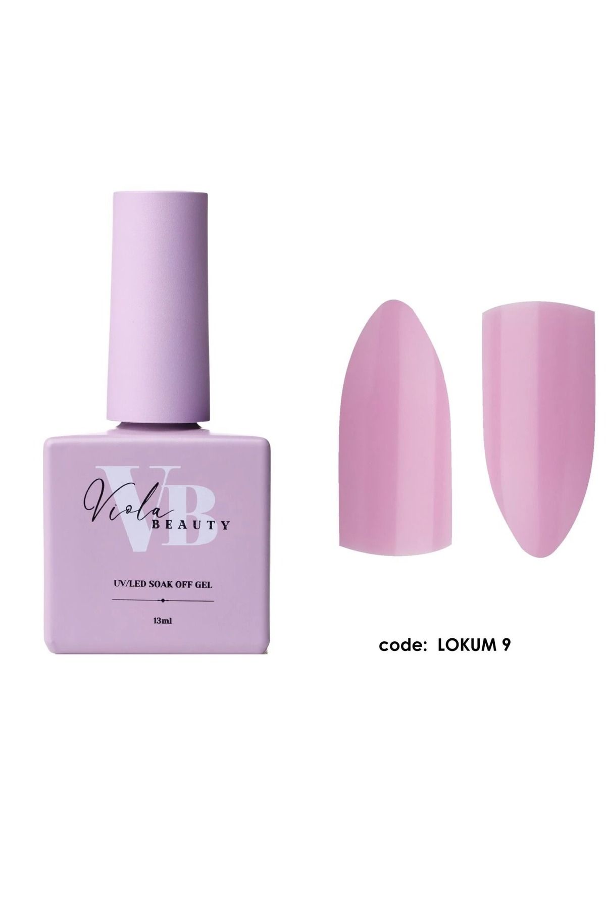 VIOLA BEAUTY Protez Tırnak Kalıcı Oje LOKUM Serisi 13 ML -YENİ ŞİŞELERDE
