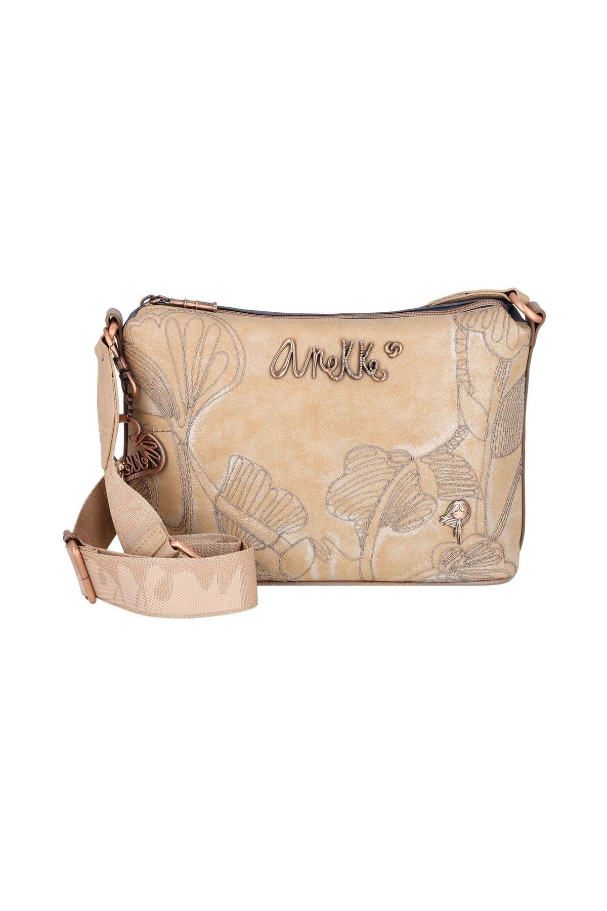 Anekke Nature Kadın Omuz Çantası 24 cm Şık ve Pratik Kullanım Sunan Kompakt Tasarım