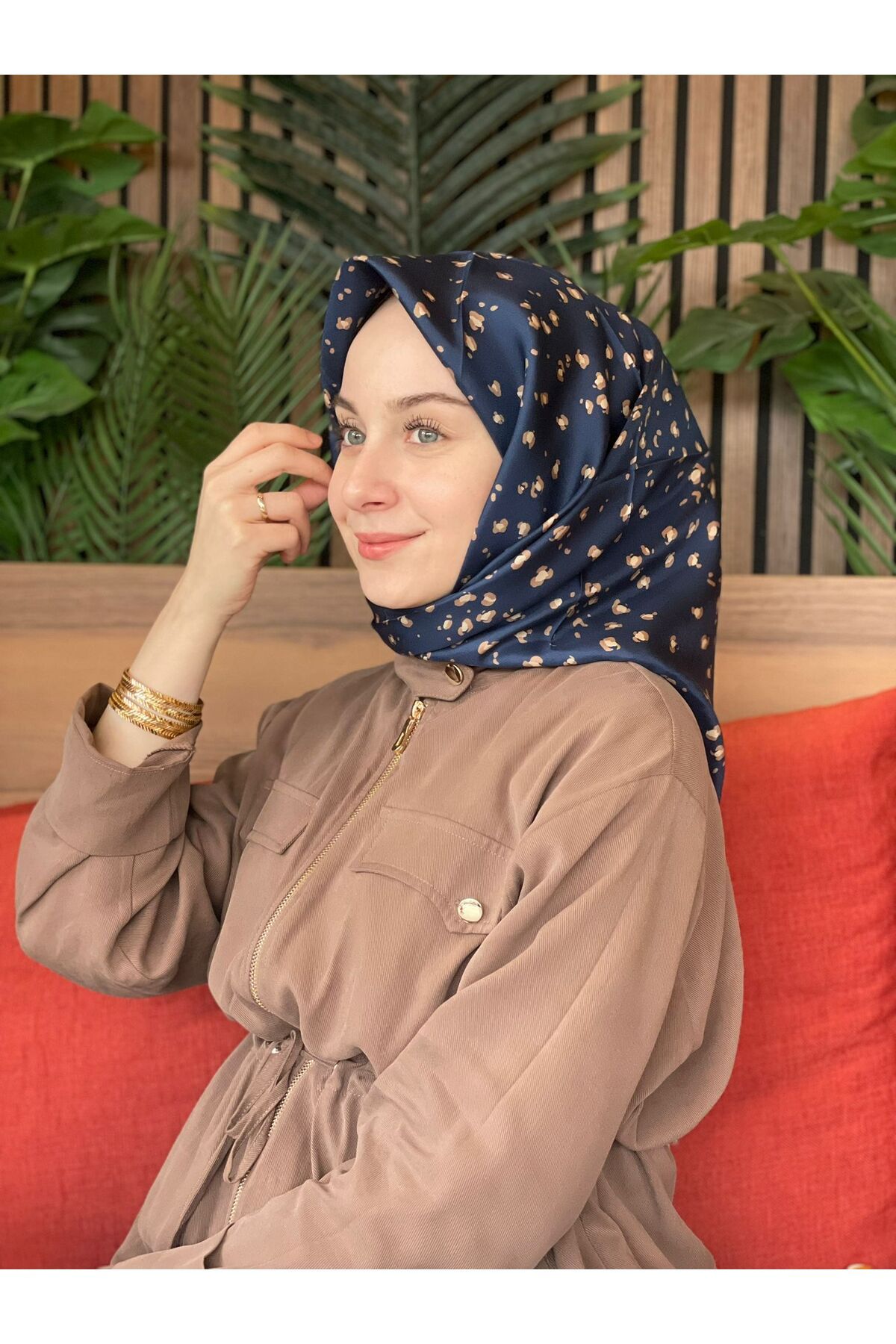 Belli 34 Belli Twill İpek Eşarp 4126D