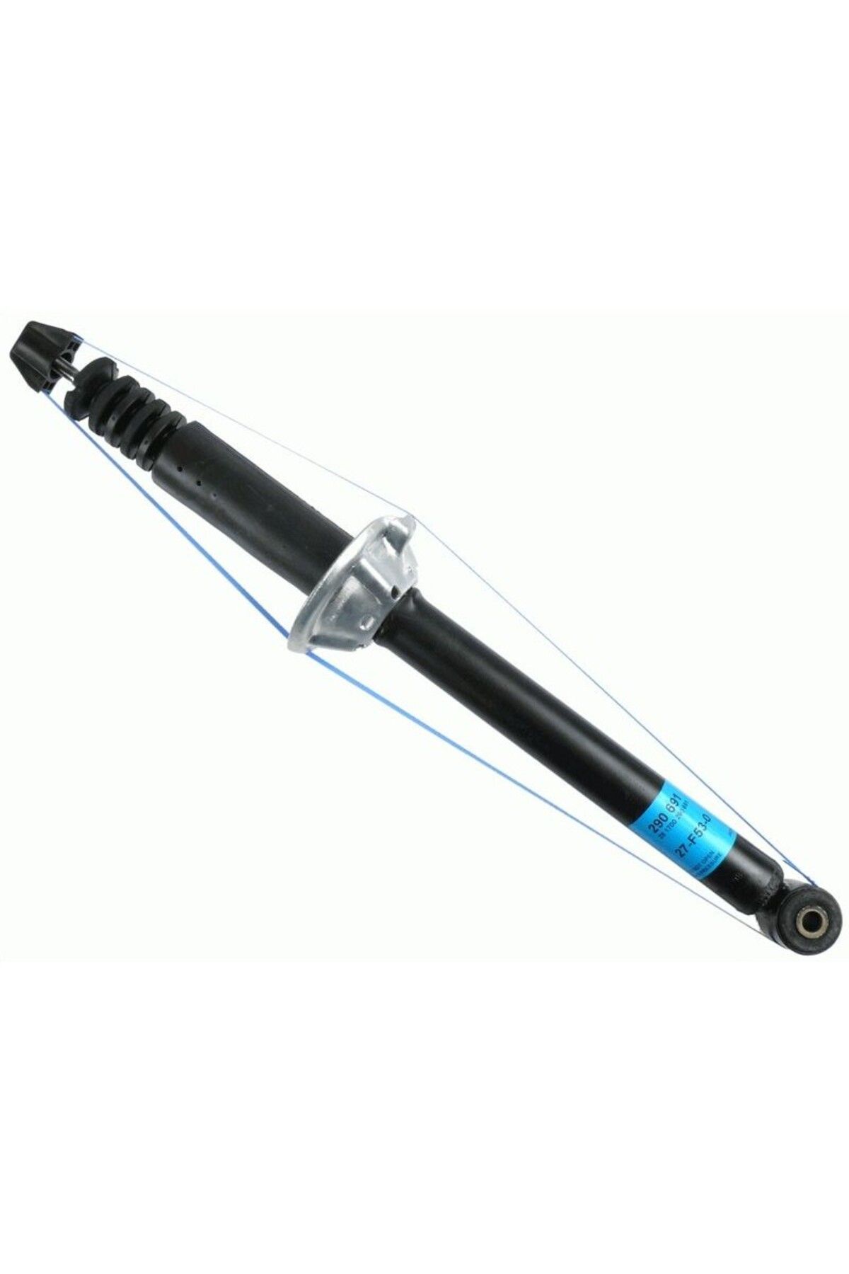 SACHS AMORTISOR ARKA (GAZLI BURÇLU TİP) (FORD FIESTA 99-02 ) 98FX 18K076 AC