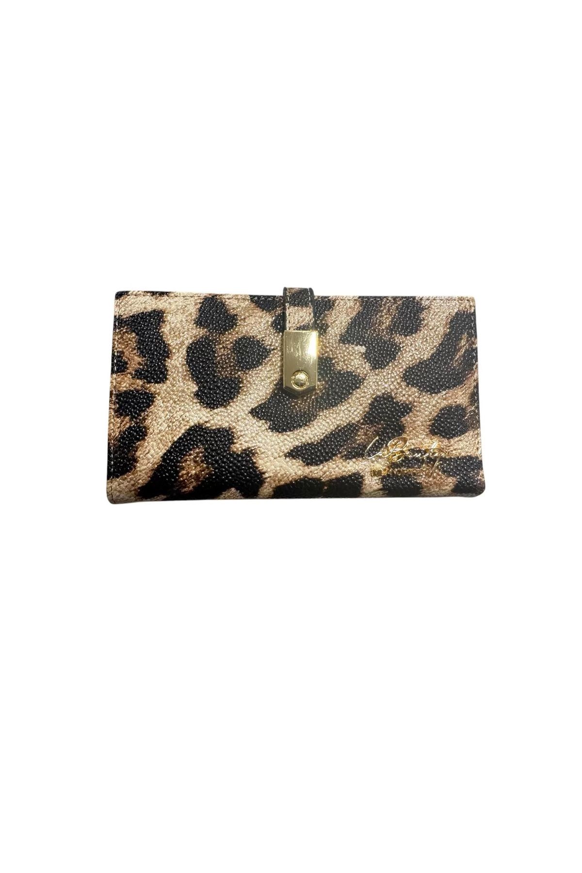 LA BOUTIQUE Leopar Kahve La Boutique Cüzdan 4042