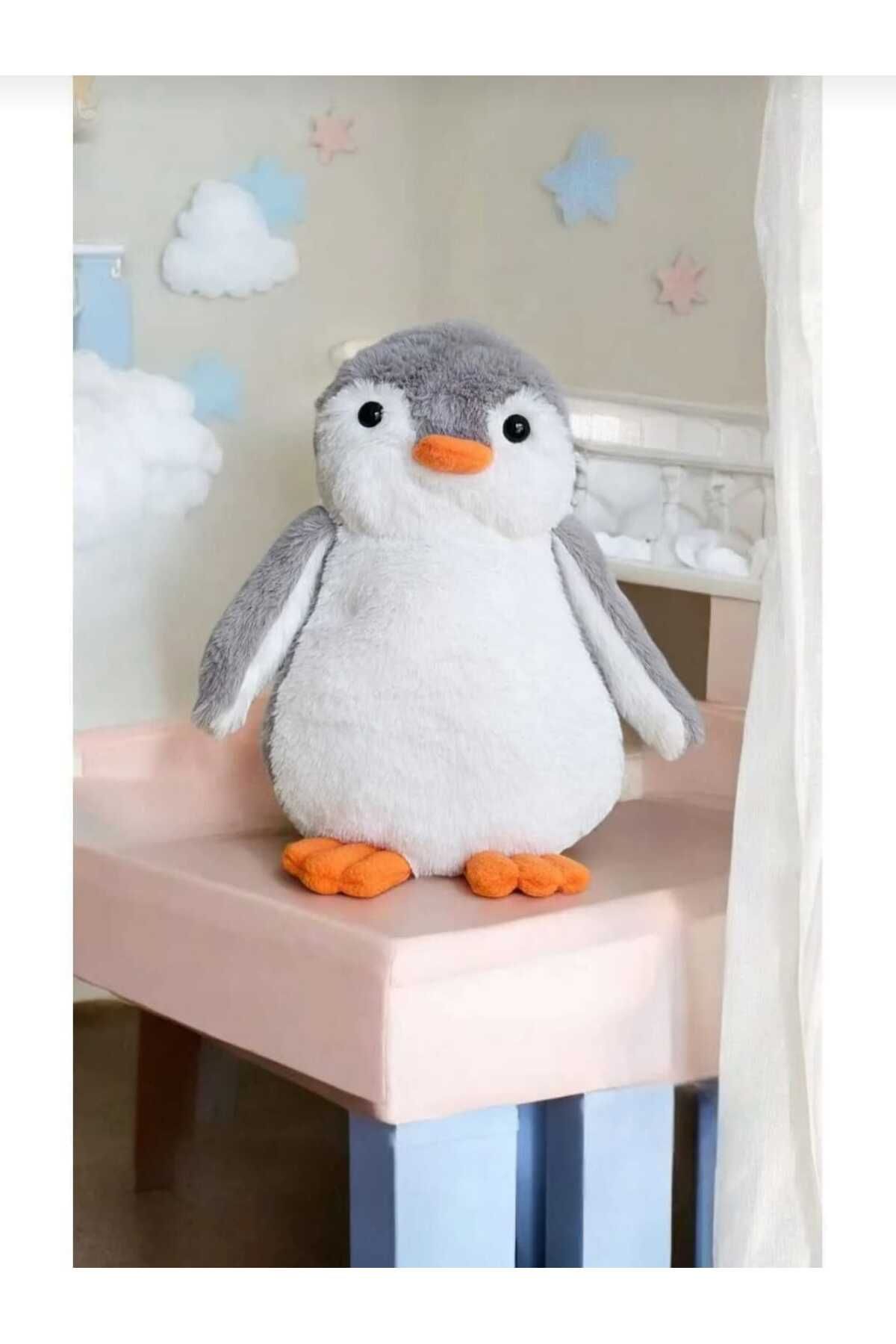 ŞAŞKIN HOUSE PİNGU OYUN ARKADAŞI 35CM SEVİMLİ OYUN VE UYKU ARKADAŞI YUMUŞAK PENGUEN PELUŞ OYUNCAK & HEDİYELİK