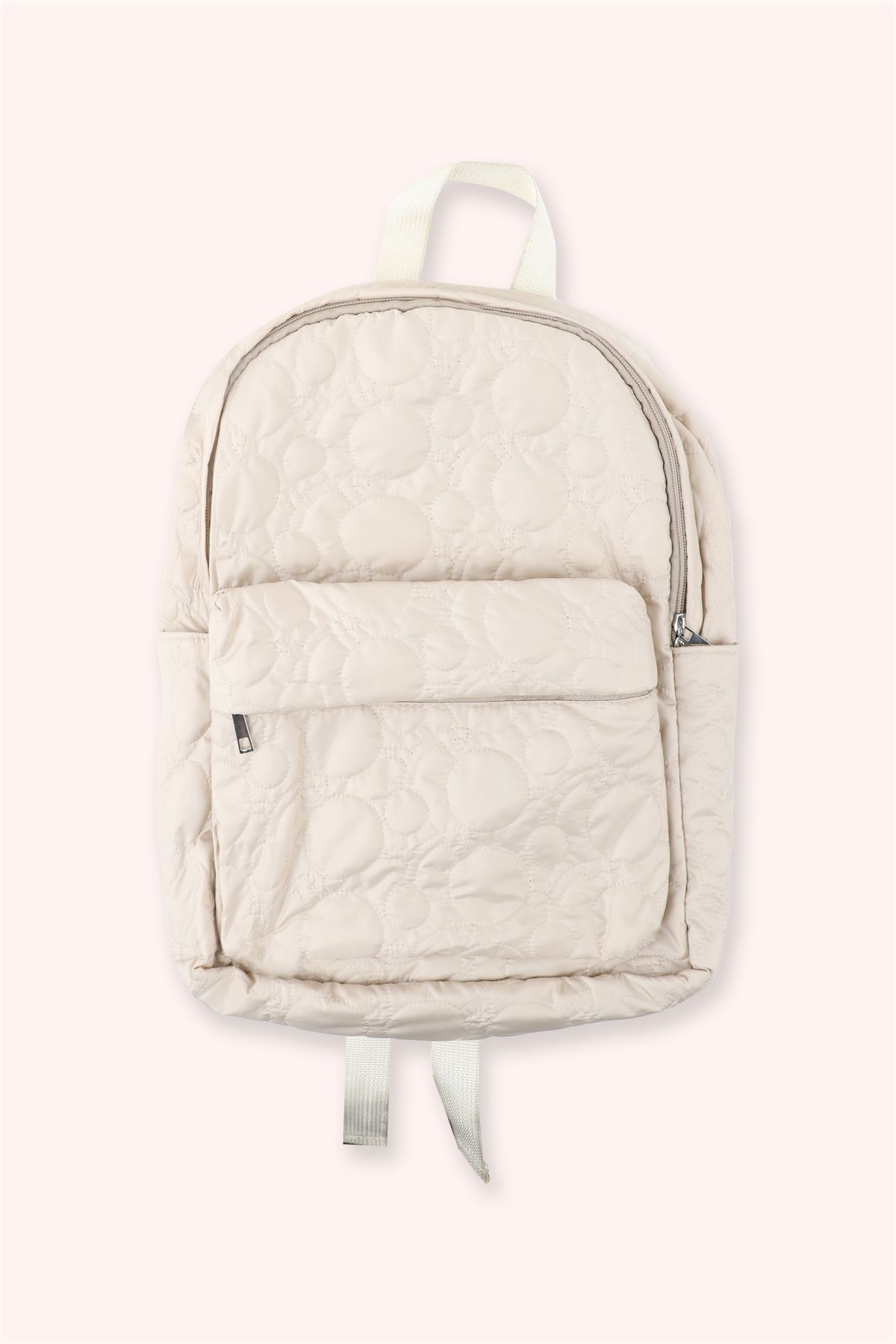 Panço Unisex Bej Sırt Çantası
