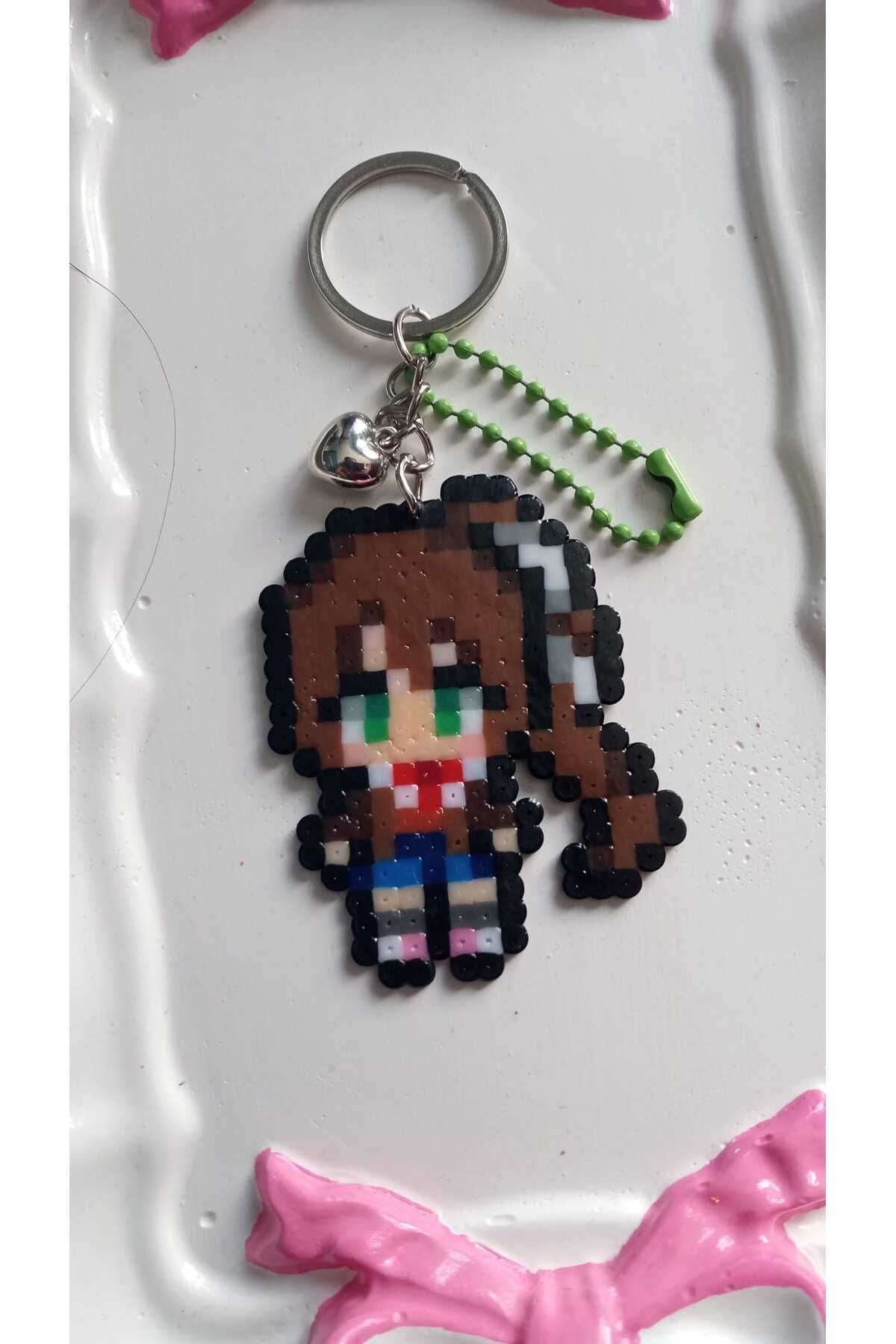 Atölye Moonlit Doki doki literature club yuri anahtarlık ddlc charm çanta süsü (zincir renk değişimi yapabilirim)