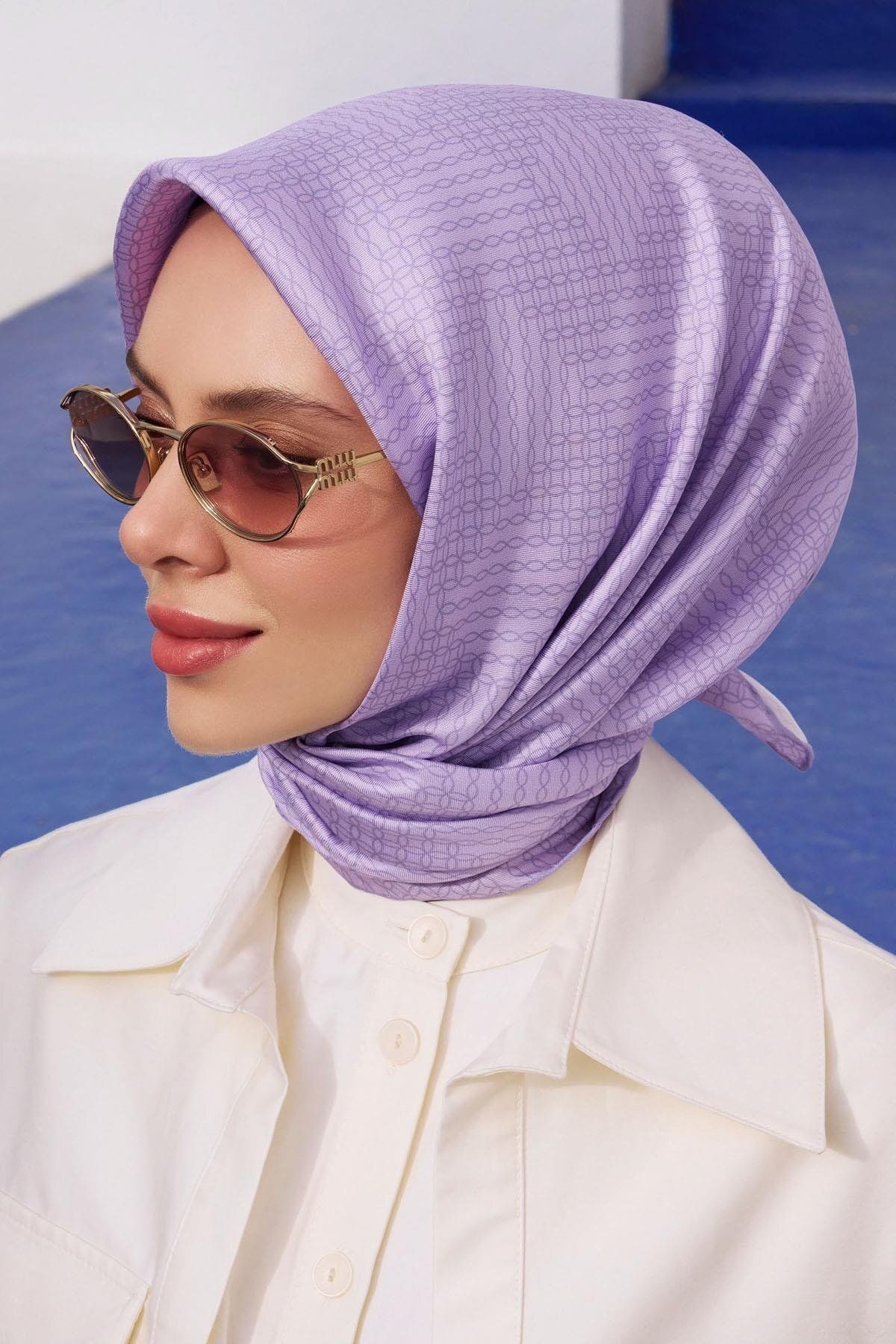 Belli 56 Belli Twill İpek Eşarp 4104D