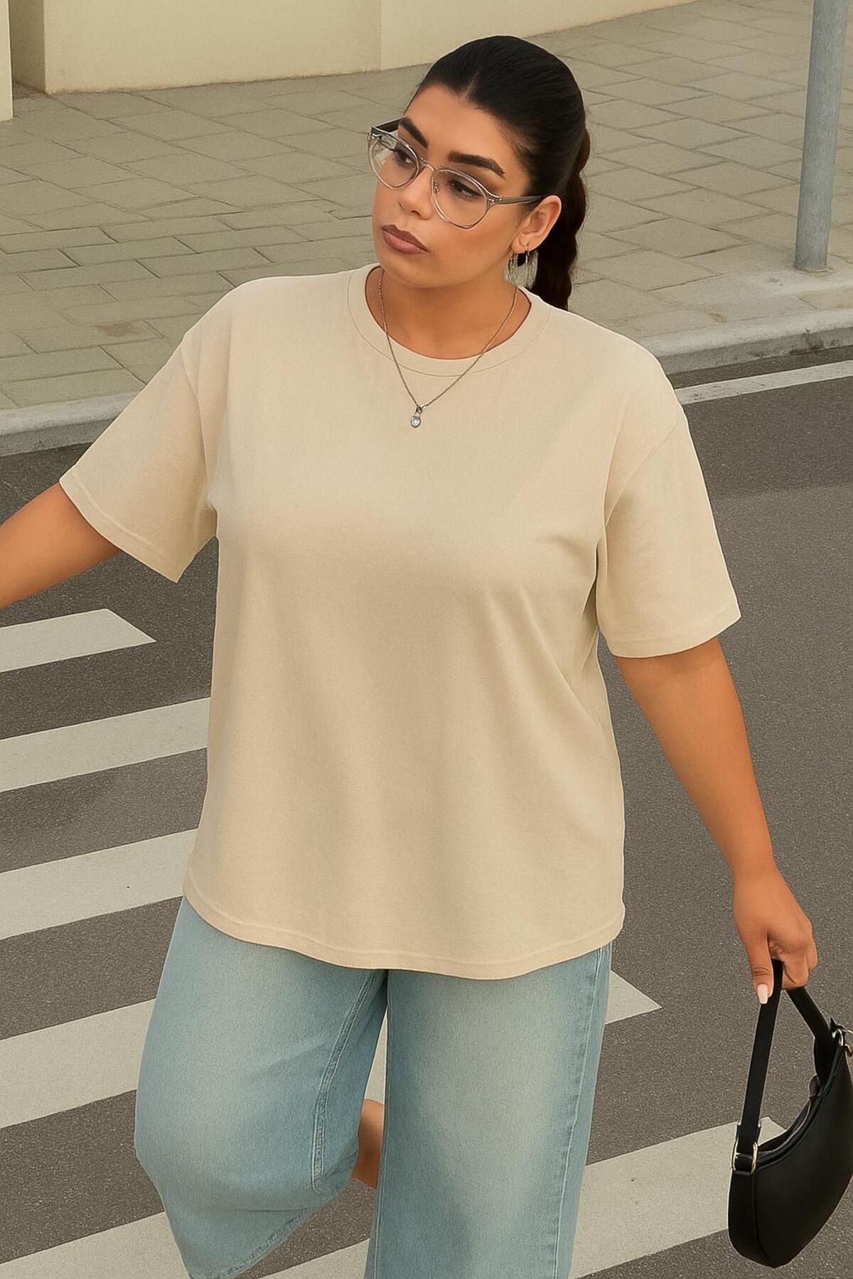 BENROMA BÜYÜK BEDEN UNİSEX TİŞÖRT
