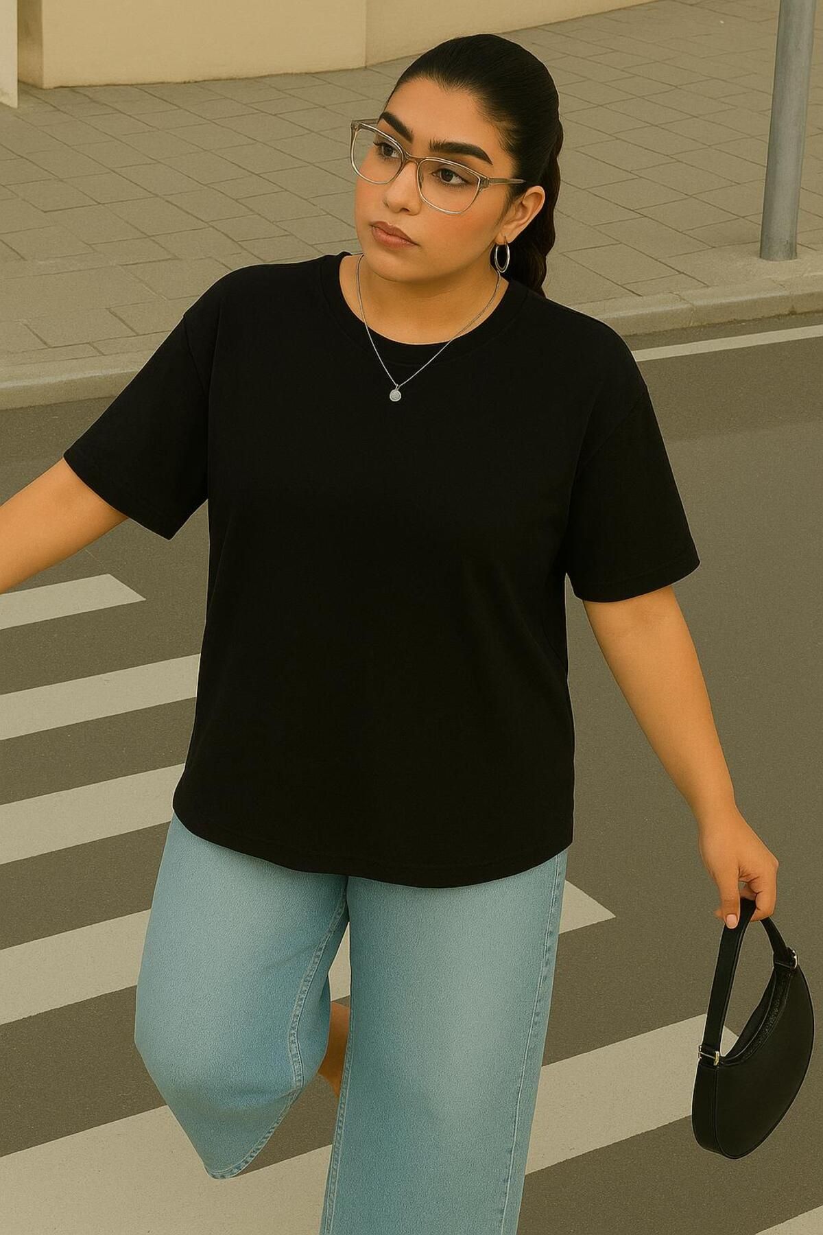 BENROMA BÜYÜK BEDEN UNİSEX TİŞÖRT