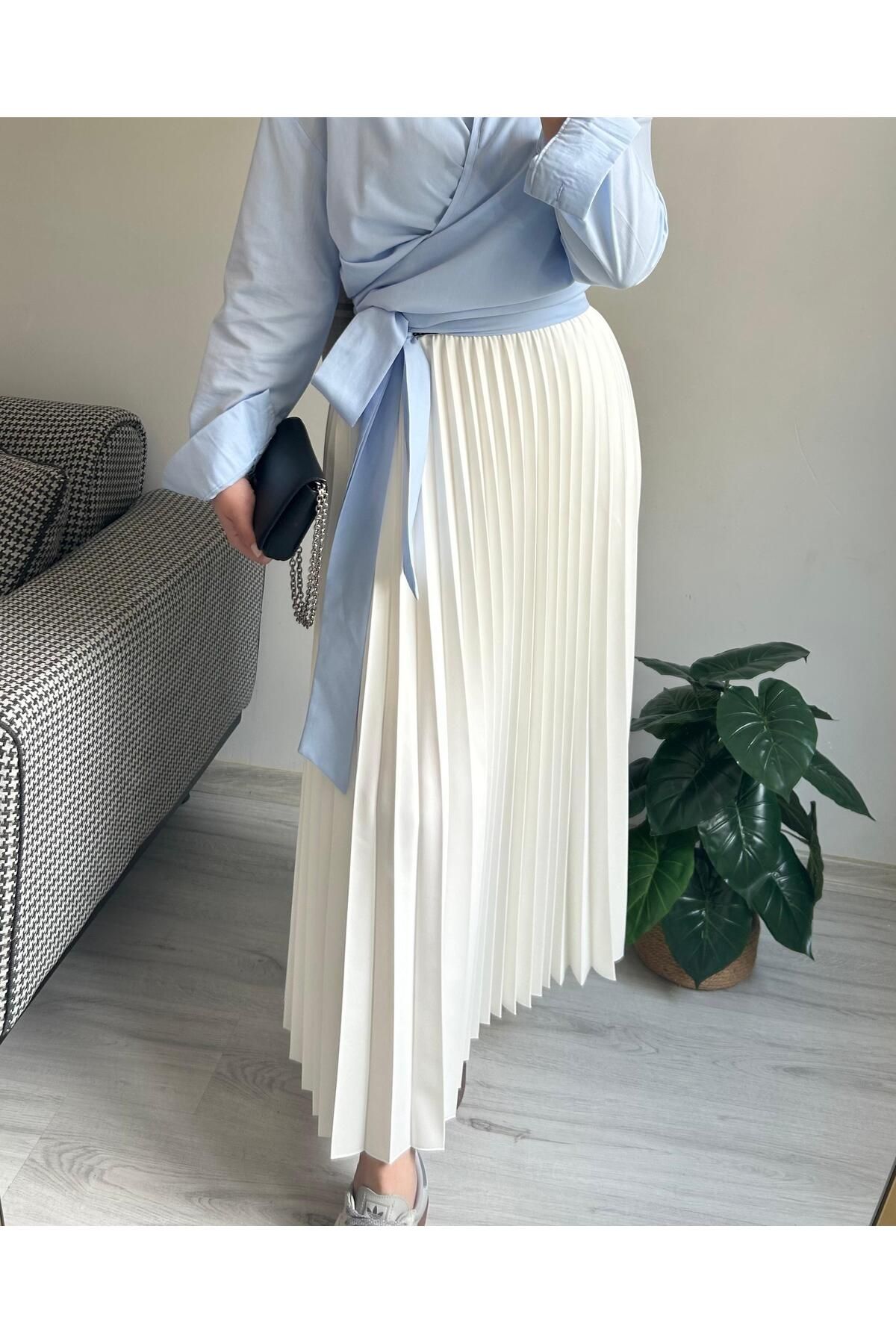 MODA İTHAL PİLİSELİ ETEK