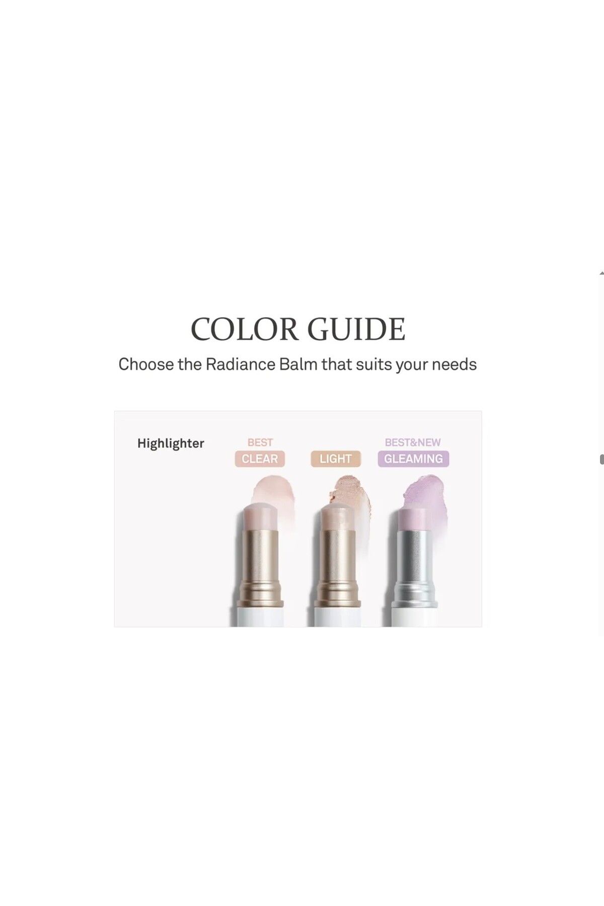 Kozmetik Hince Dimension Radiance Balm