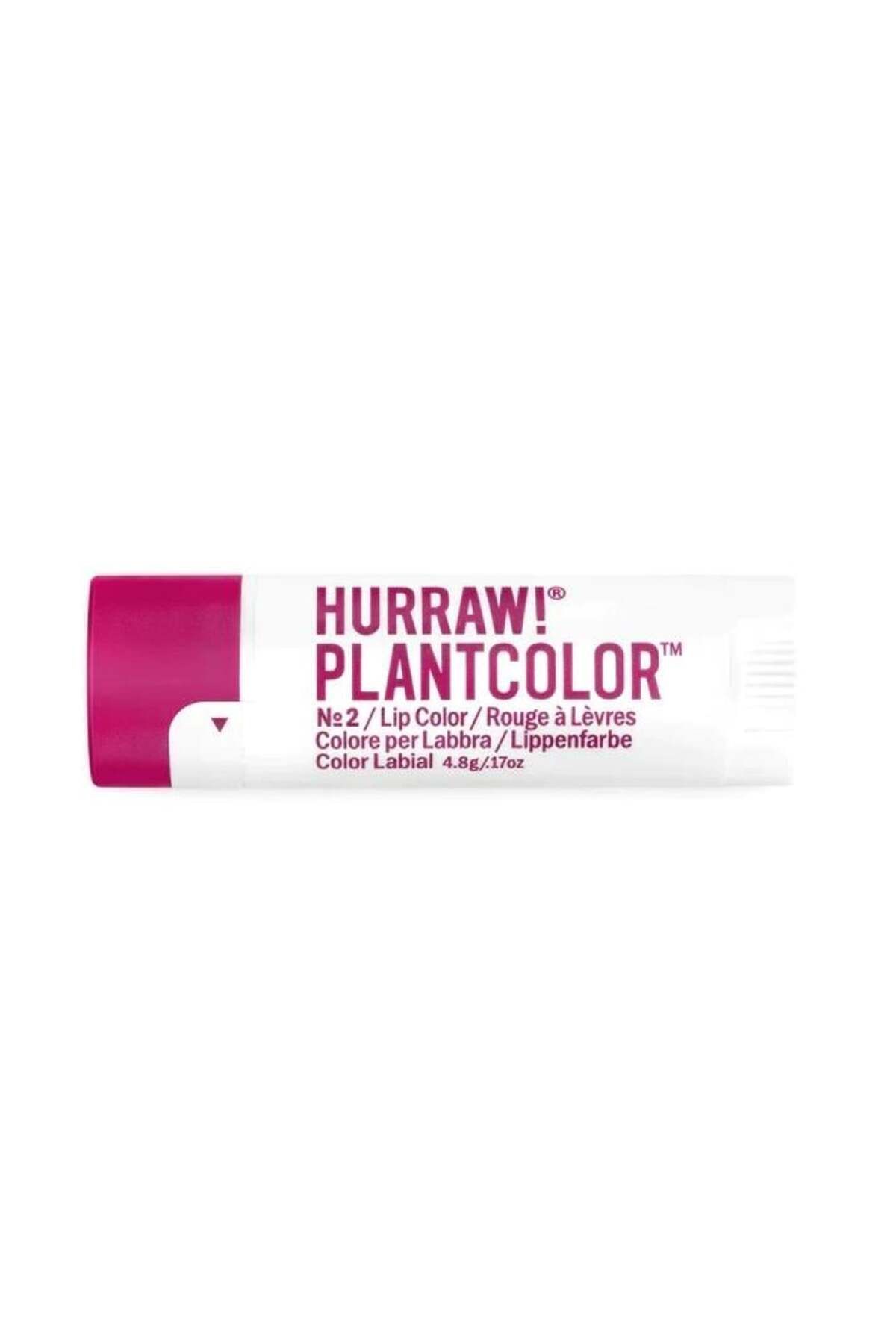 Hurraw Plantcolor Vegan Ruj 4.8gr - No 2