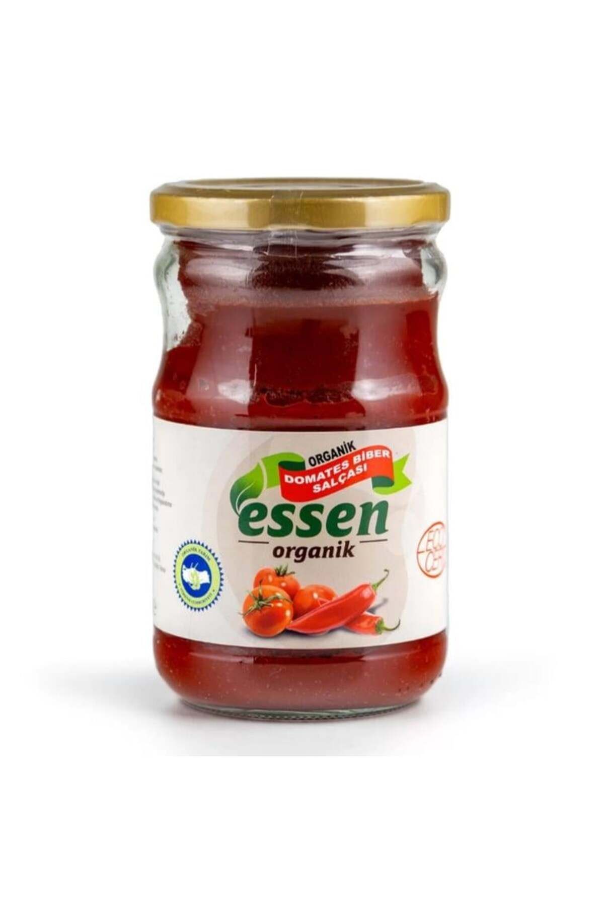 Essen Organik Domates Biber Karışık Salça 650gr