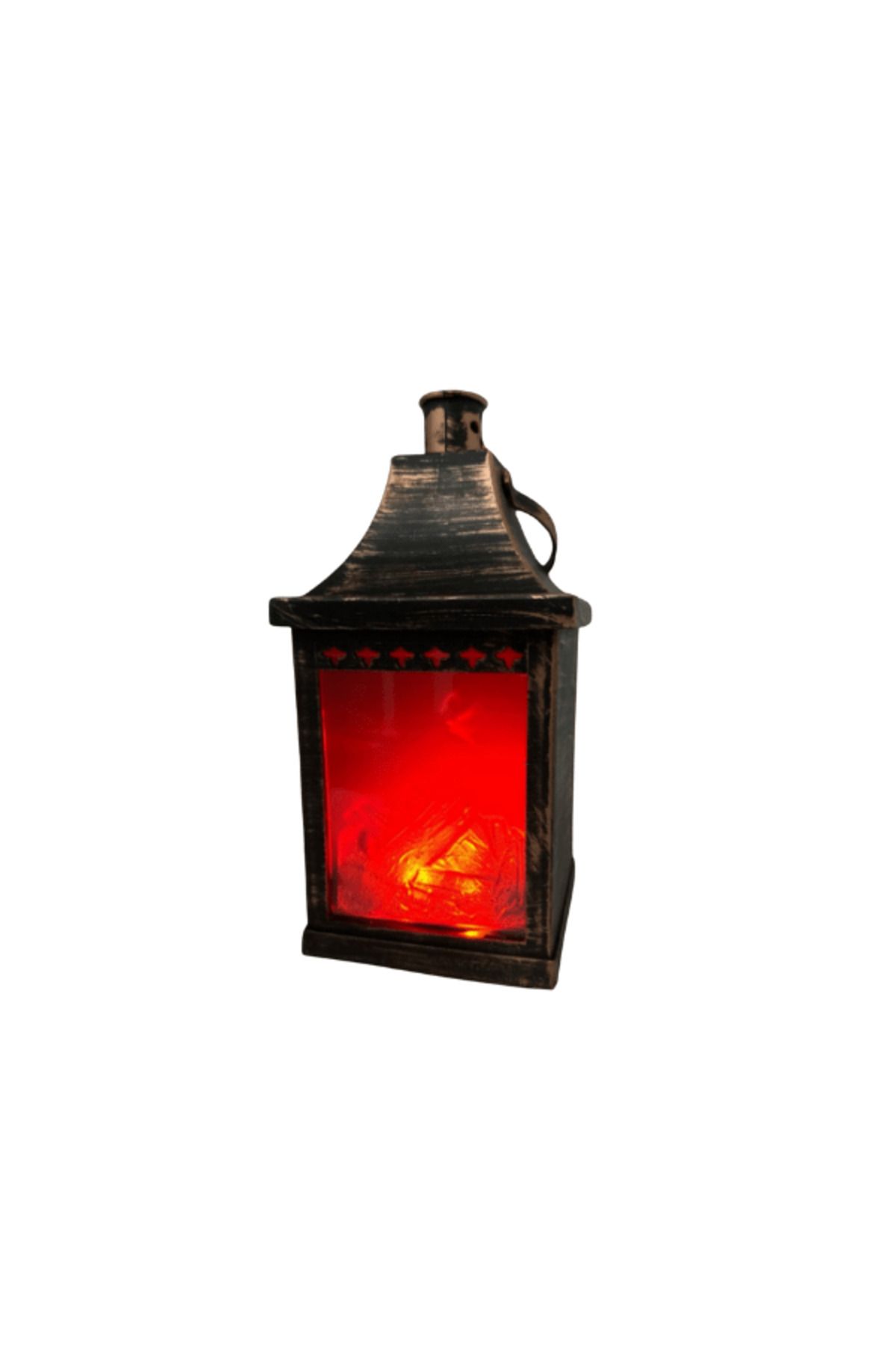 giftzen Ledli Şömine Fener DK-427