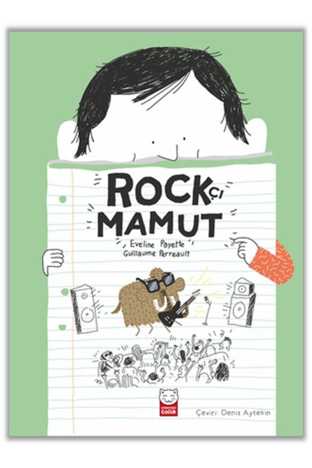 Kırmızı Kedi Çocuk Rockçı Mamut