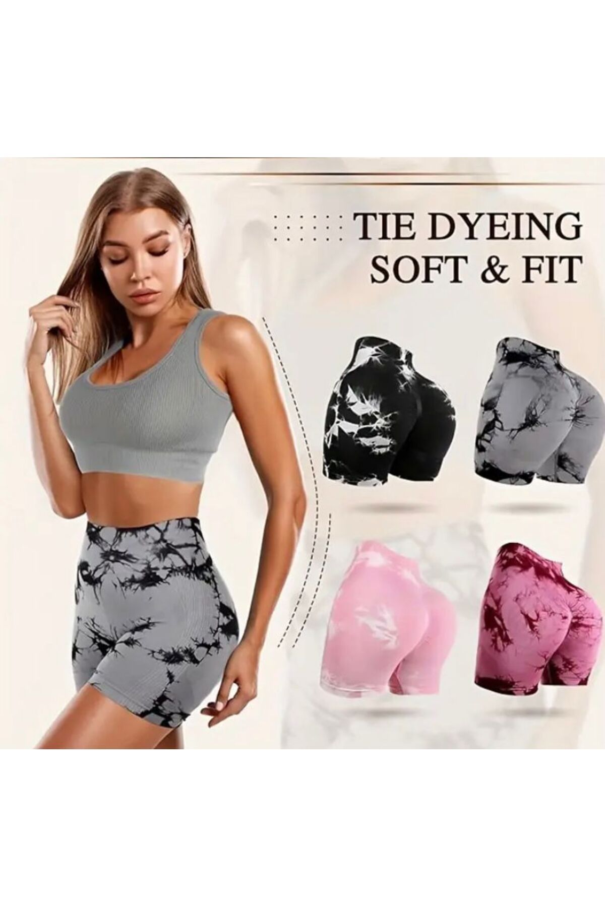 TAJ PUSH-UP Toparlatıcı Spor Şort