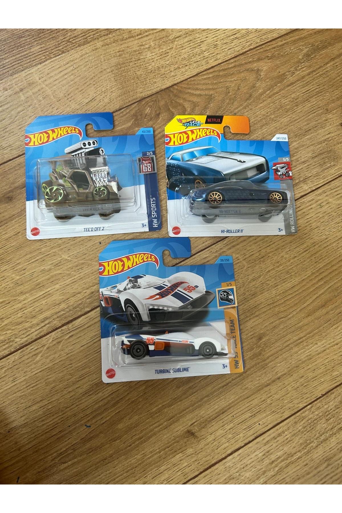 HOT WHEELS Hotwheels tekli arabalar 3lü seri