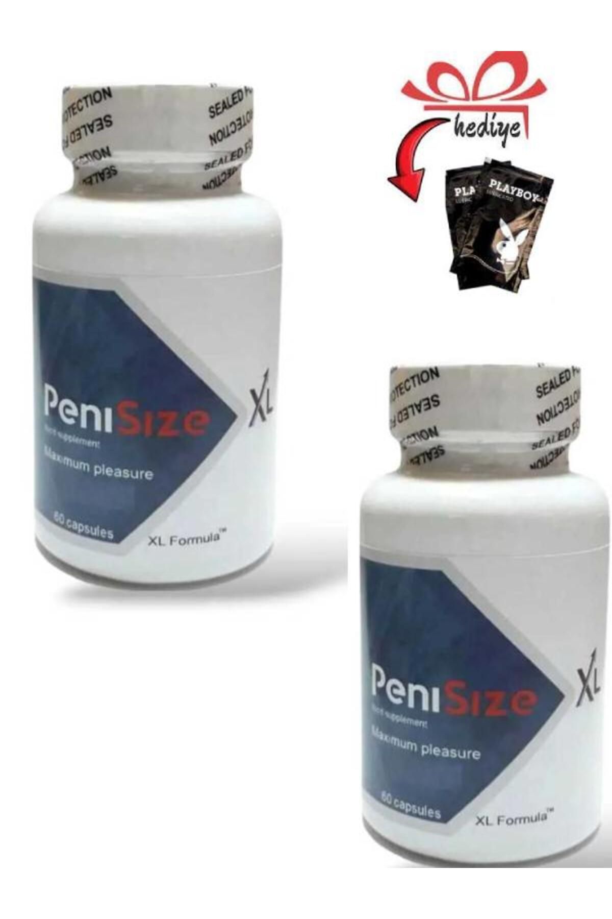 X-One Penisize XL Erkekler İçin Performans Arttıran Takviye 60'lı x 2 ad.+ Kayganlaştırıcı Jelle
