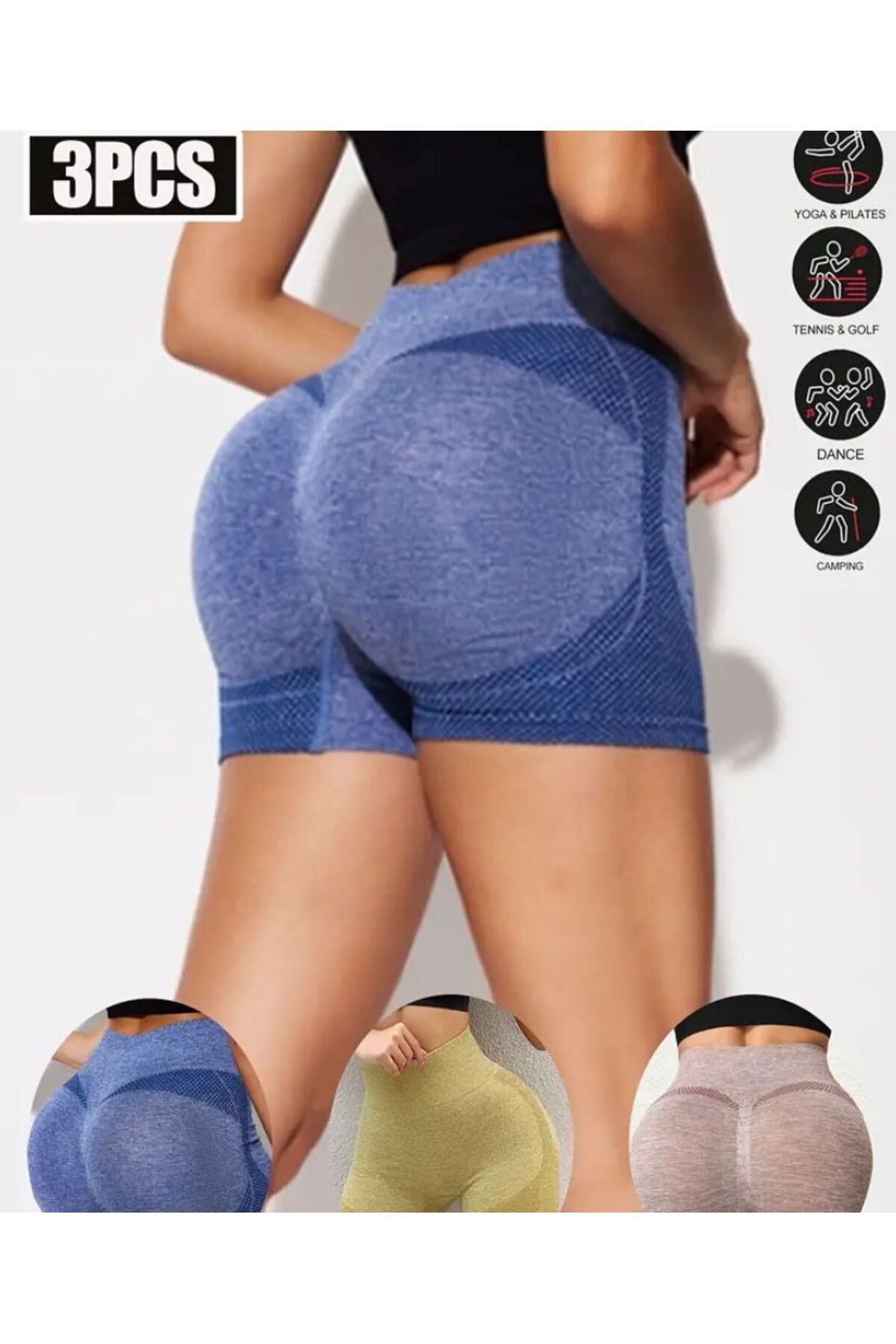 TAJ PUSH-UP Toparlıyacı Spor Şort