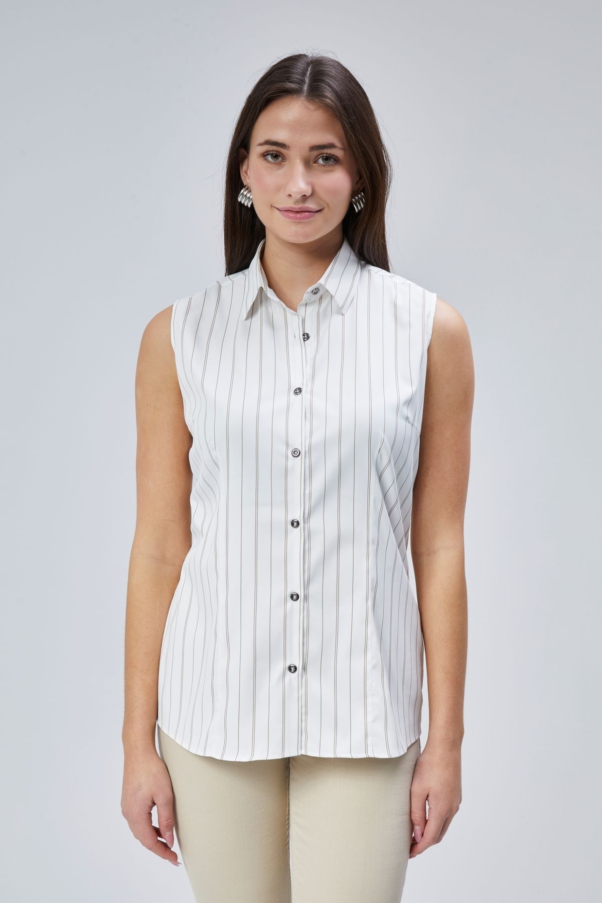 by shirts collection sıfır kol şık elit gömlek
