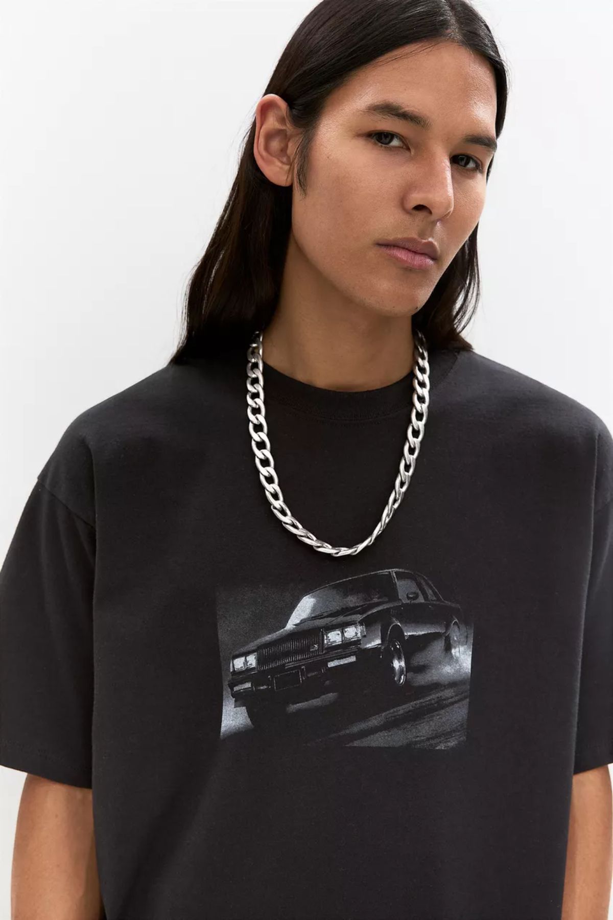 Koklonmoda Unisex GnX Araç Model Baskılı Oversize T-Shirt