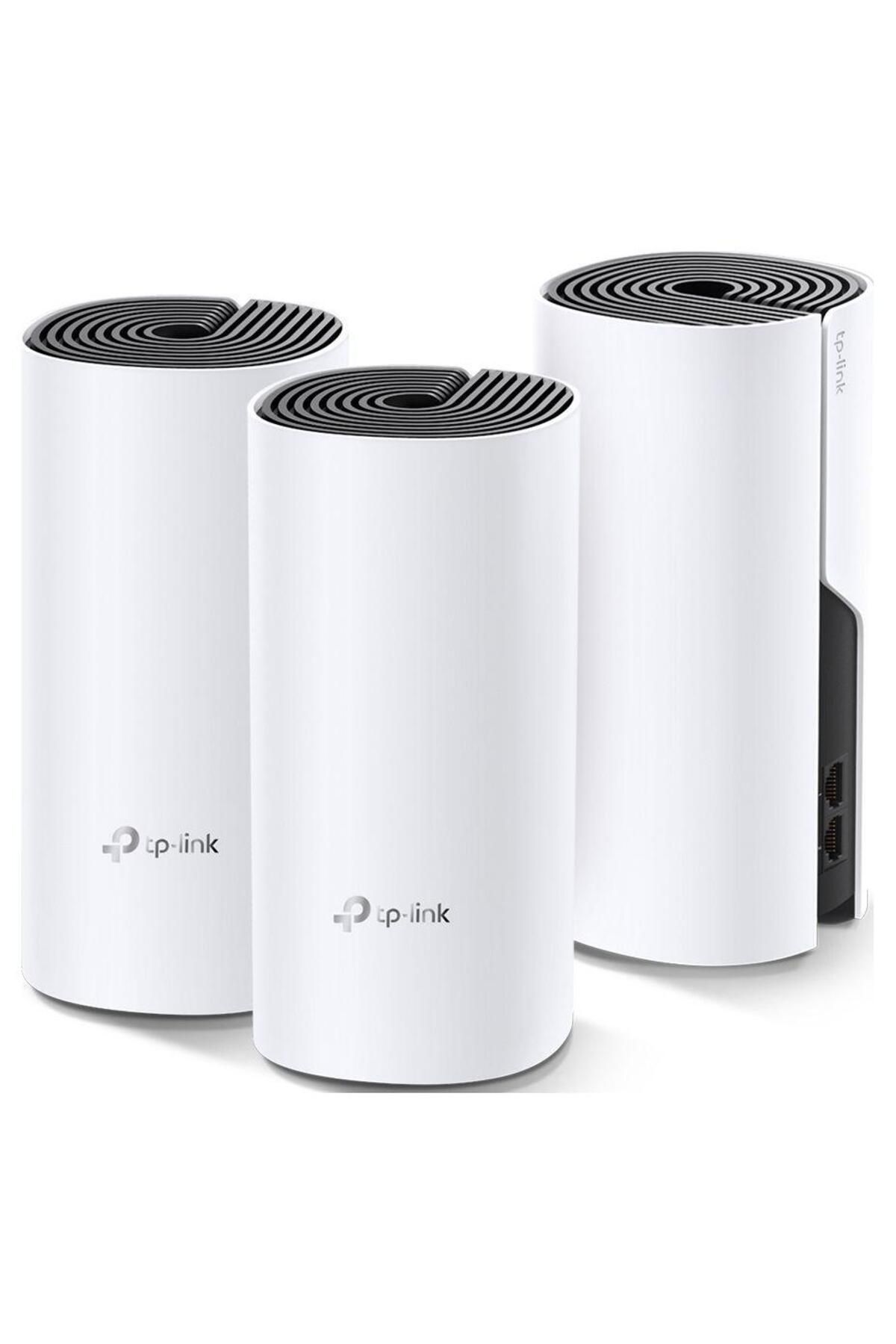 TP-LINK-AC1200 Whole Home Mesh Wi-Fi System, DECO M4(3-PACK); Processor: Quad-core CPU 1