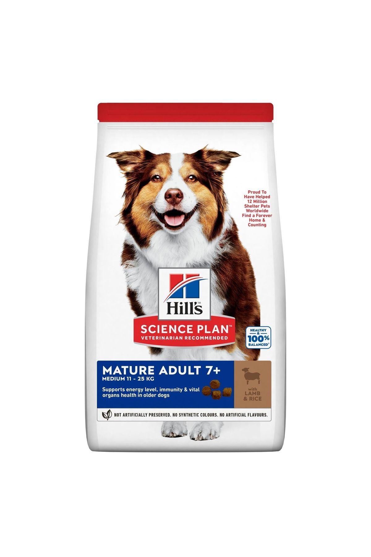 Hill's Mature Adult 7+ Medium Kuzulu ve Pirinçli 14 kg Yaşlı Köpek Maması