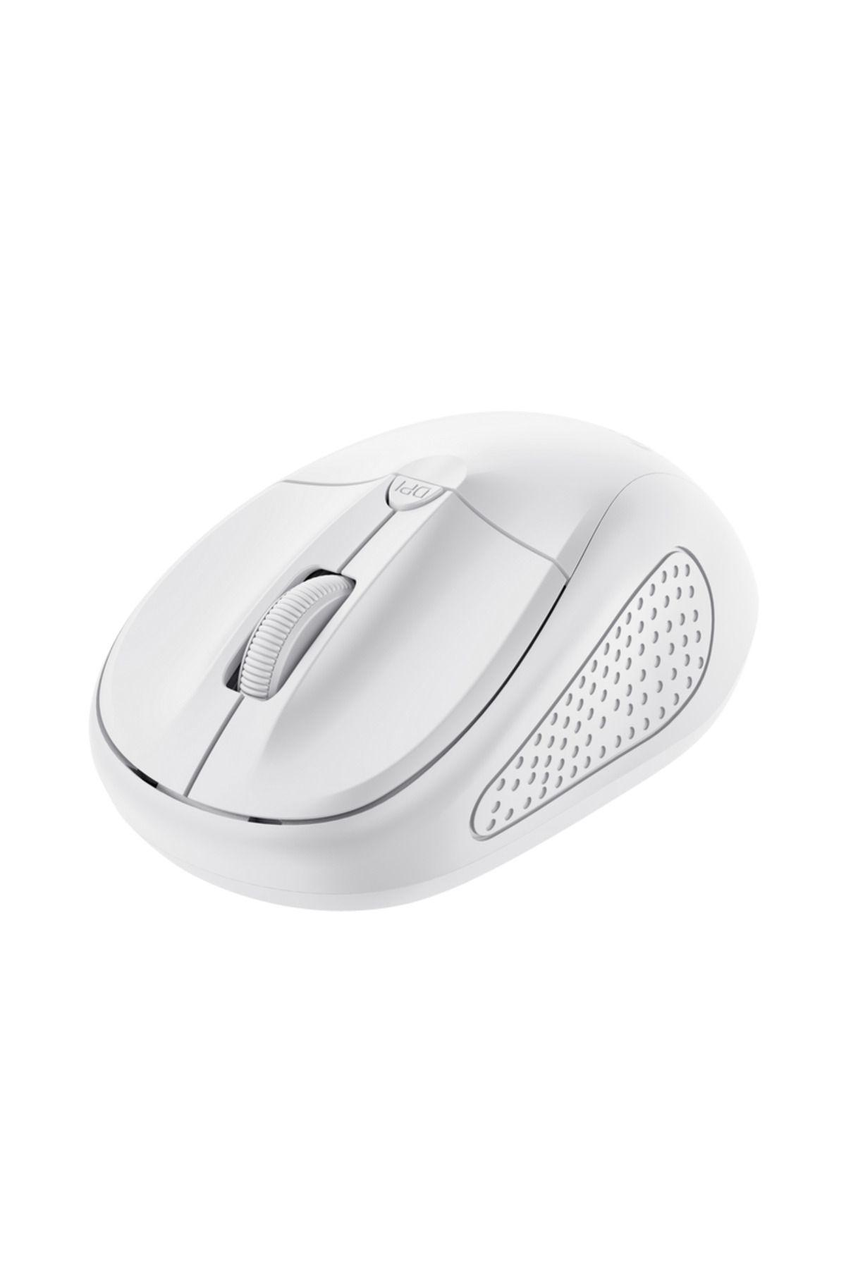 Trust-Wireless Optical Mouse, maximum resolution 1600 DPI, 4 buttons, 2 AAA batteries, white 2