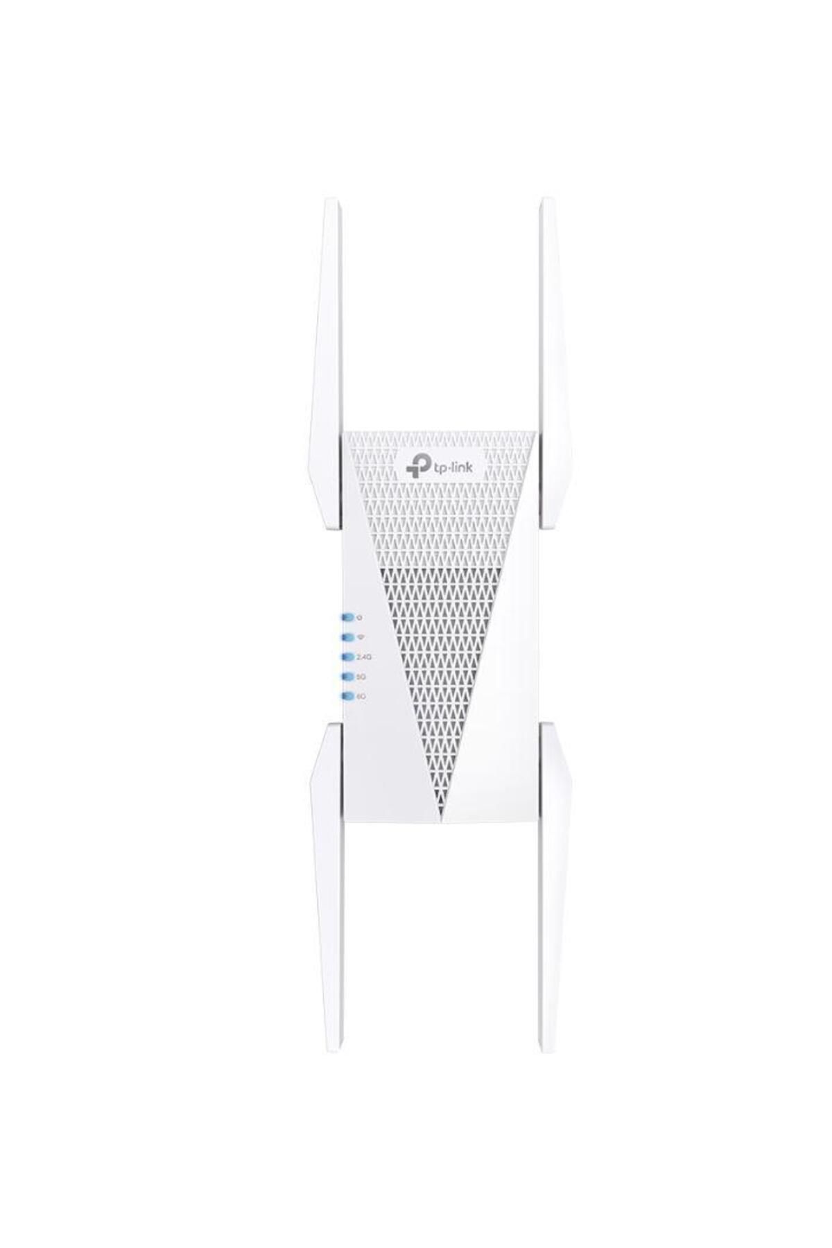 TP-LINK-AXE5400 Wi-Fi6E Mesh Range Extender, Tri-Band, RE815XE, 1 Port Ethernet Gigabit, 2 Ante 1