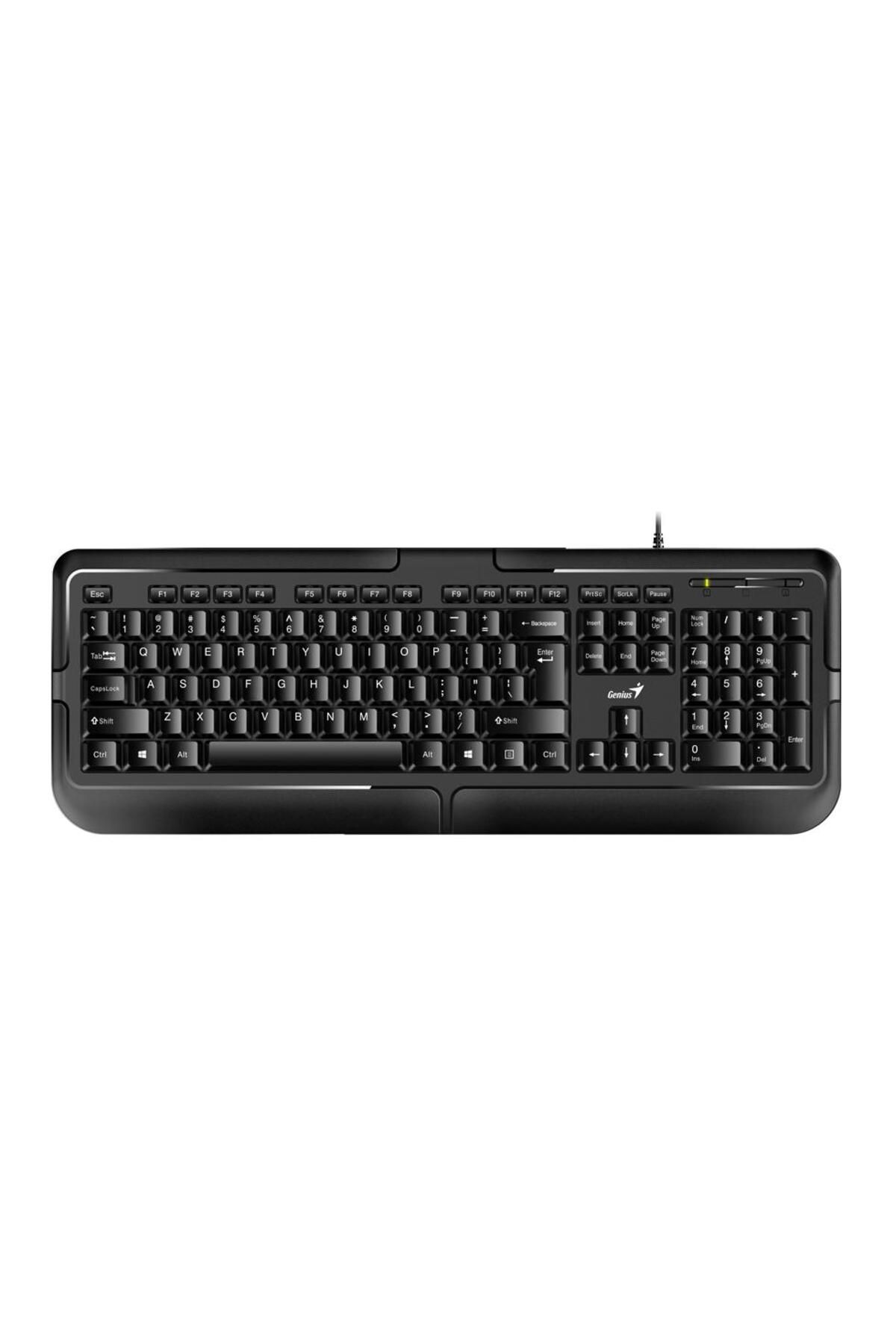 GENIUS-KB-118 wired keyboard, 104 keys, black 1