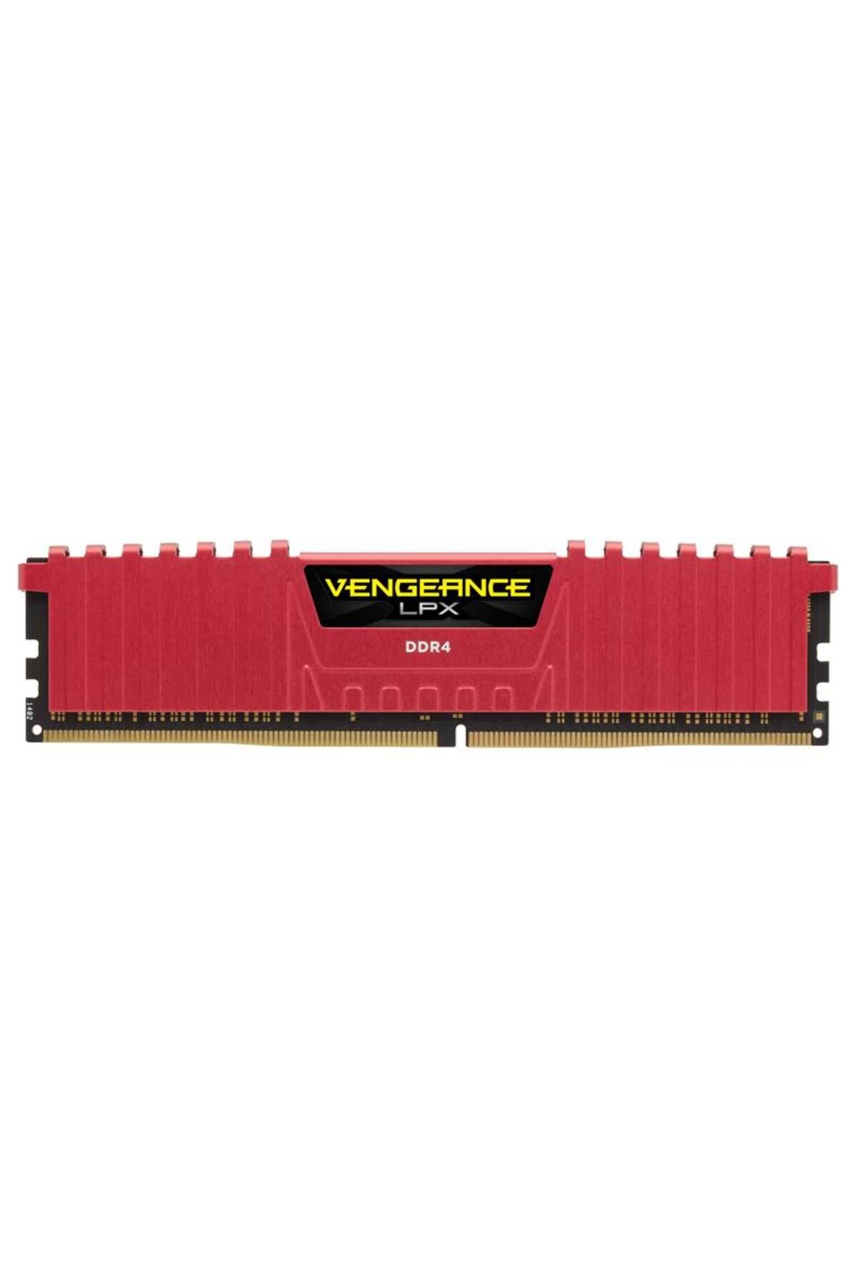 Corsair-Memorie RAM Vengeance LPX Red 8GB DDR4 2666MHz CL16 2