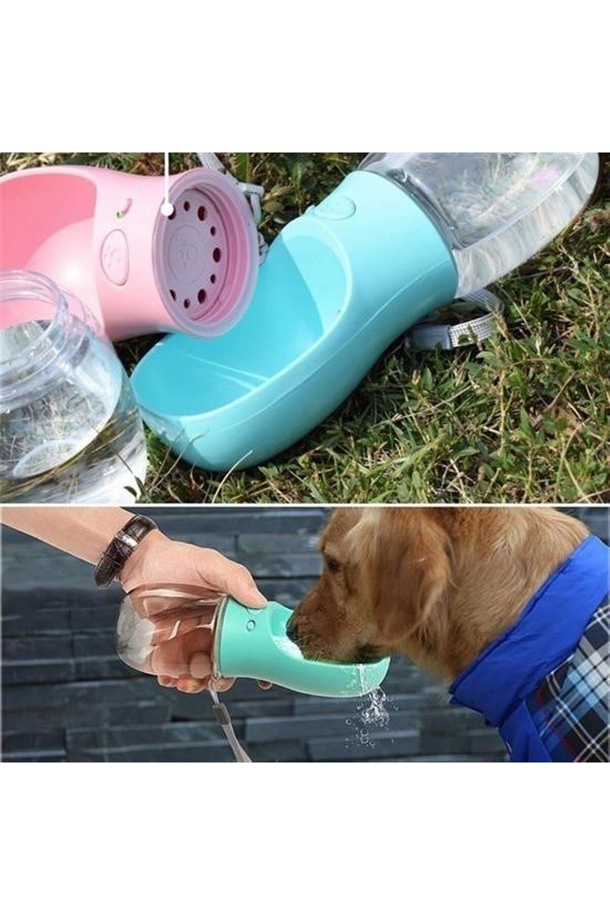 tedaks-350 ml Pet Waterer with Portable Button 6