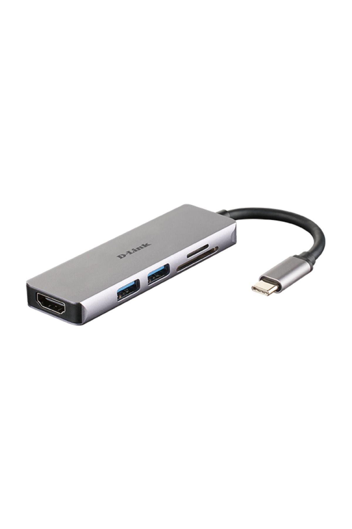 D-Link-DUB-M530 5-in-1 USB-C Hub with HDMI and SD/microSD card reader, DUB-M530,1* USB-C connec 2