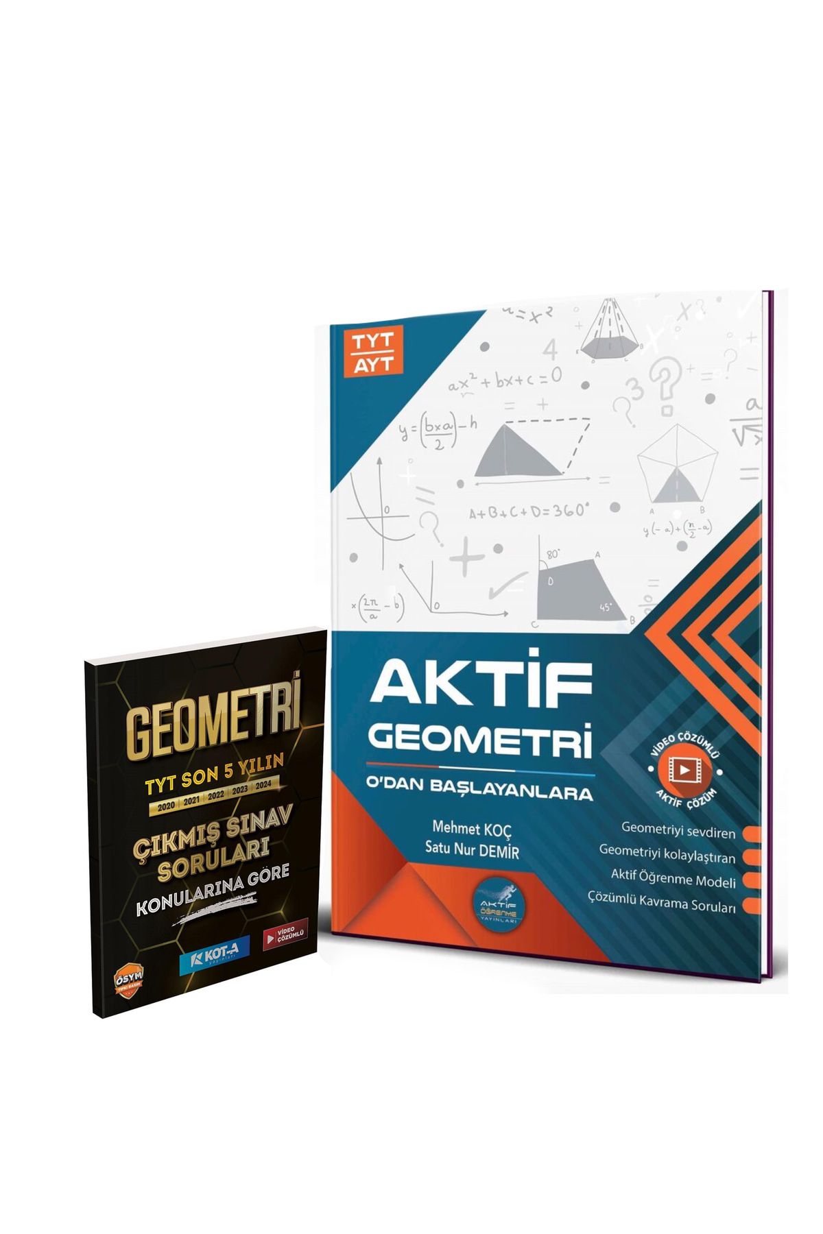 Aktif Öğrenme Yayınları Aktif Öğrenme Yayınları Geometri Soru Bankası + Hediye