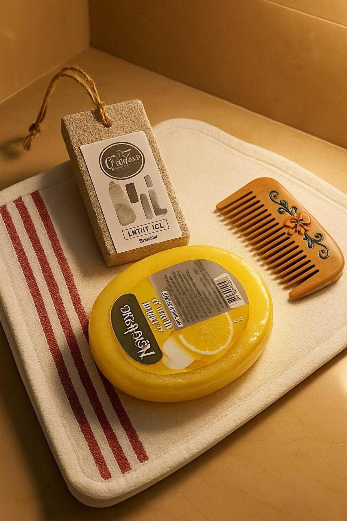 Fahra Natural 4’lü Hamam & Cilt Bakım Seti