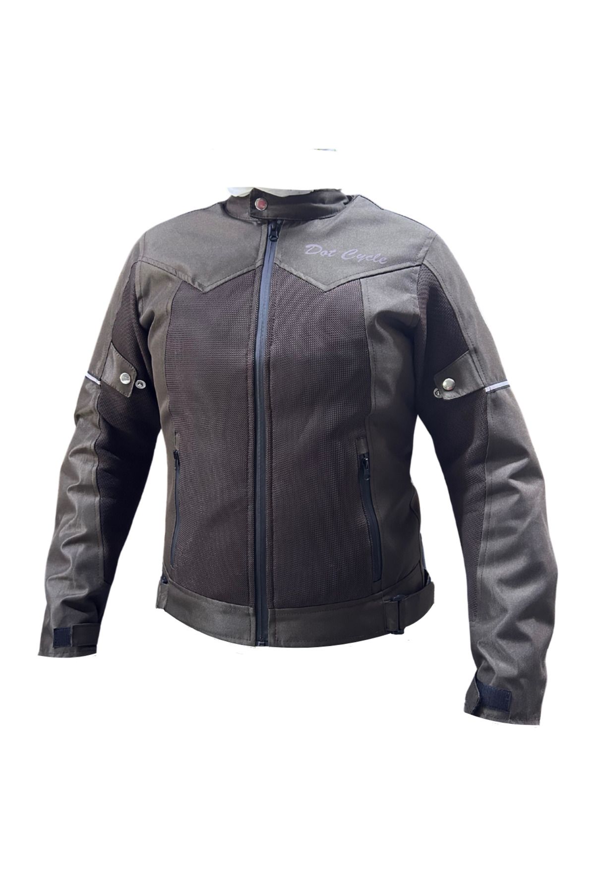 DOT CYCLE Yerli Üretim Motosiklet Yazlık Mont CE Onaylı Omuz Dirsek Koruması Soft Sırt Koruma